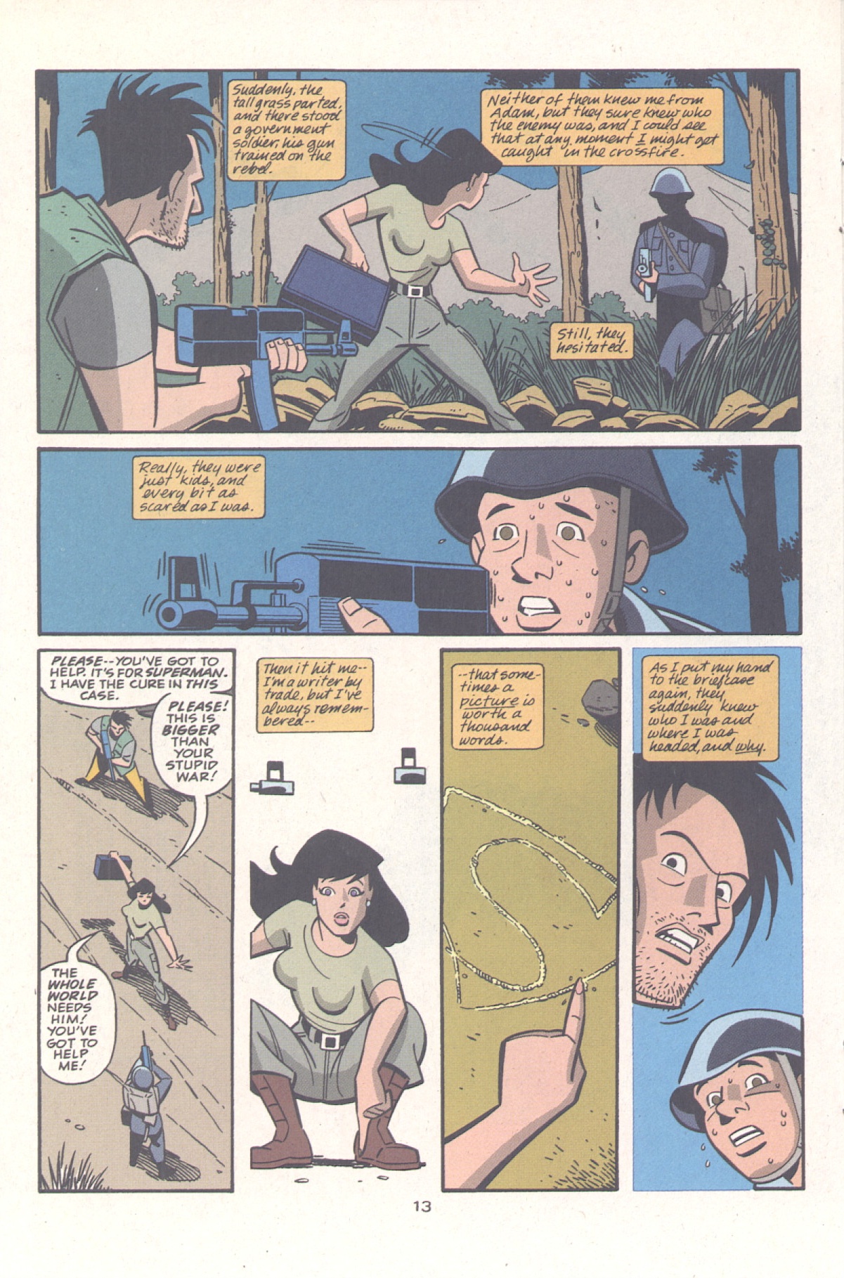 Read online Superman Adventures comic -  Issue #12 - 14