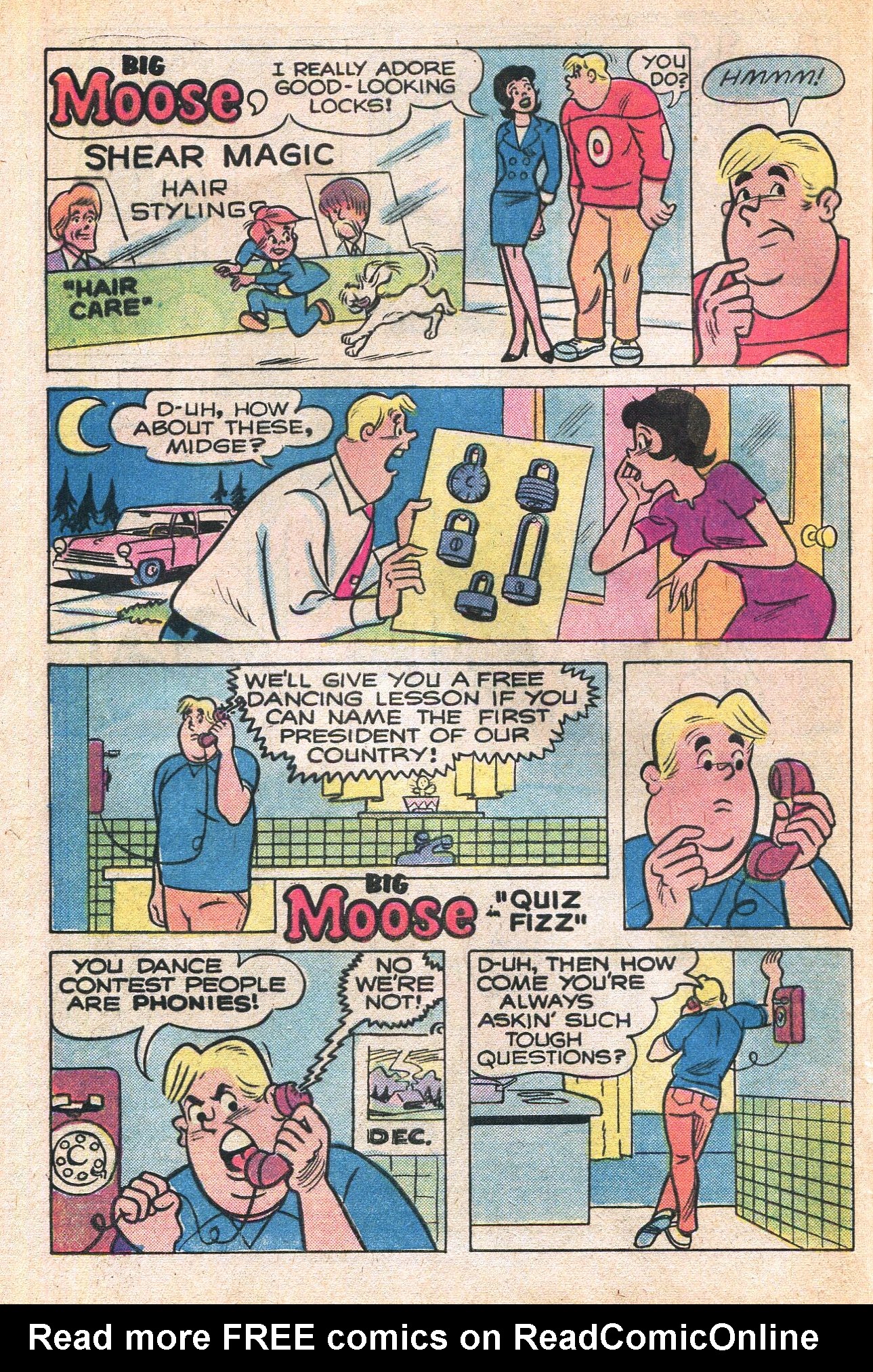Read online Archie's Joke Book Magazine comic -  Issue #283 - 4