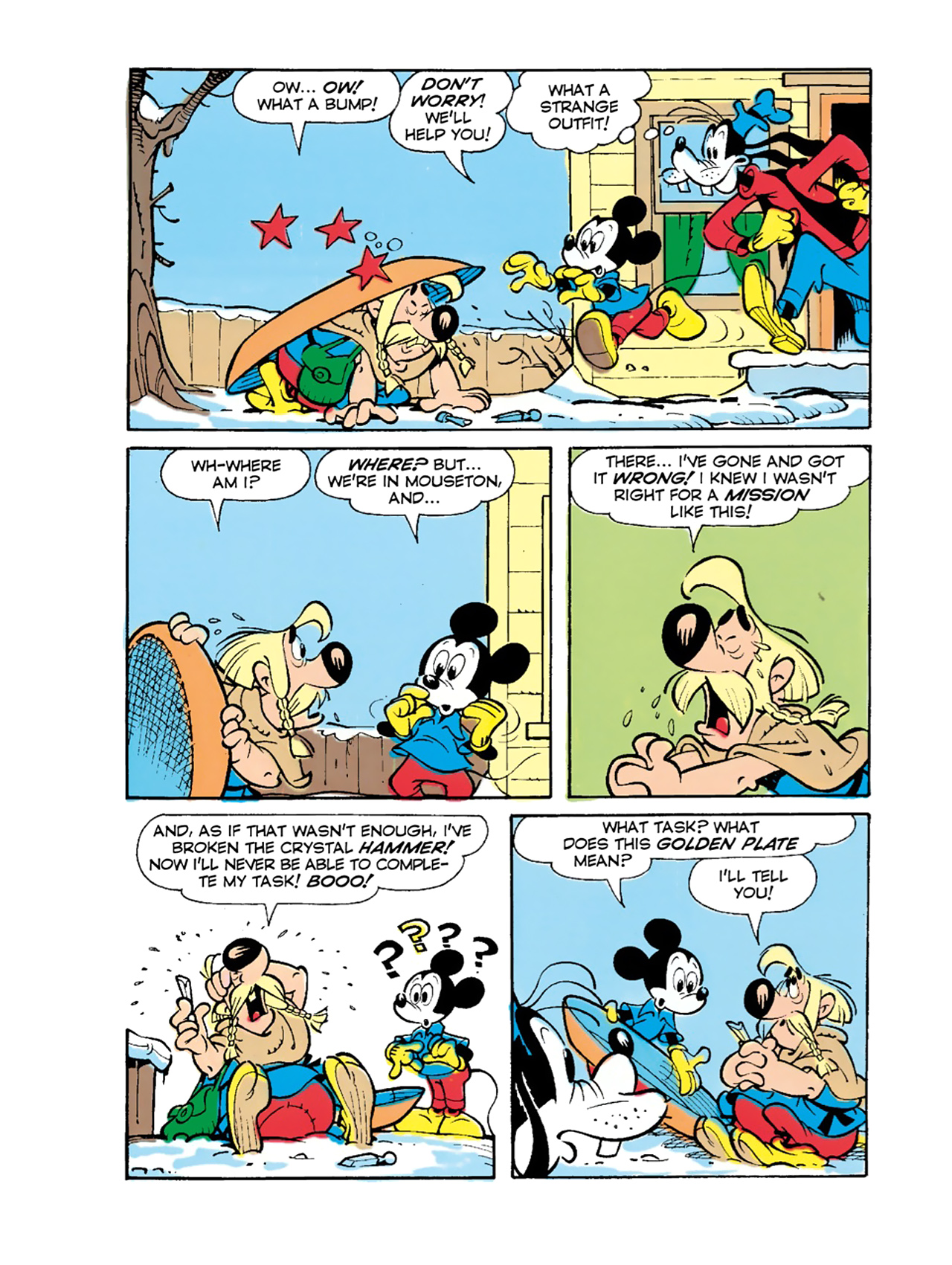 Read online Mickey Mouse in the Sword of Ice comic -  Issue #1 - 12