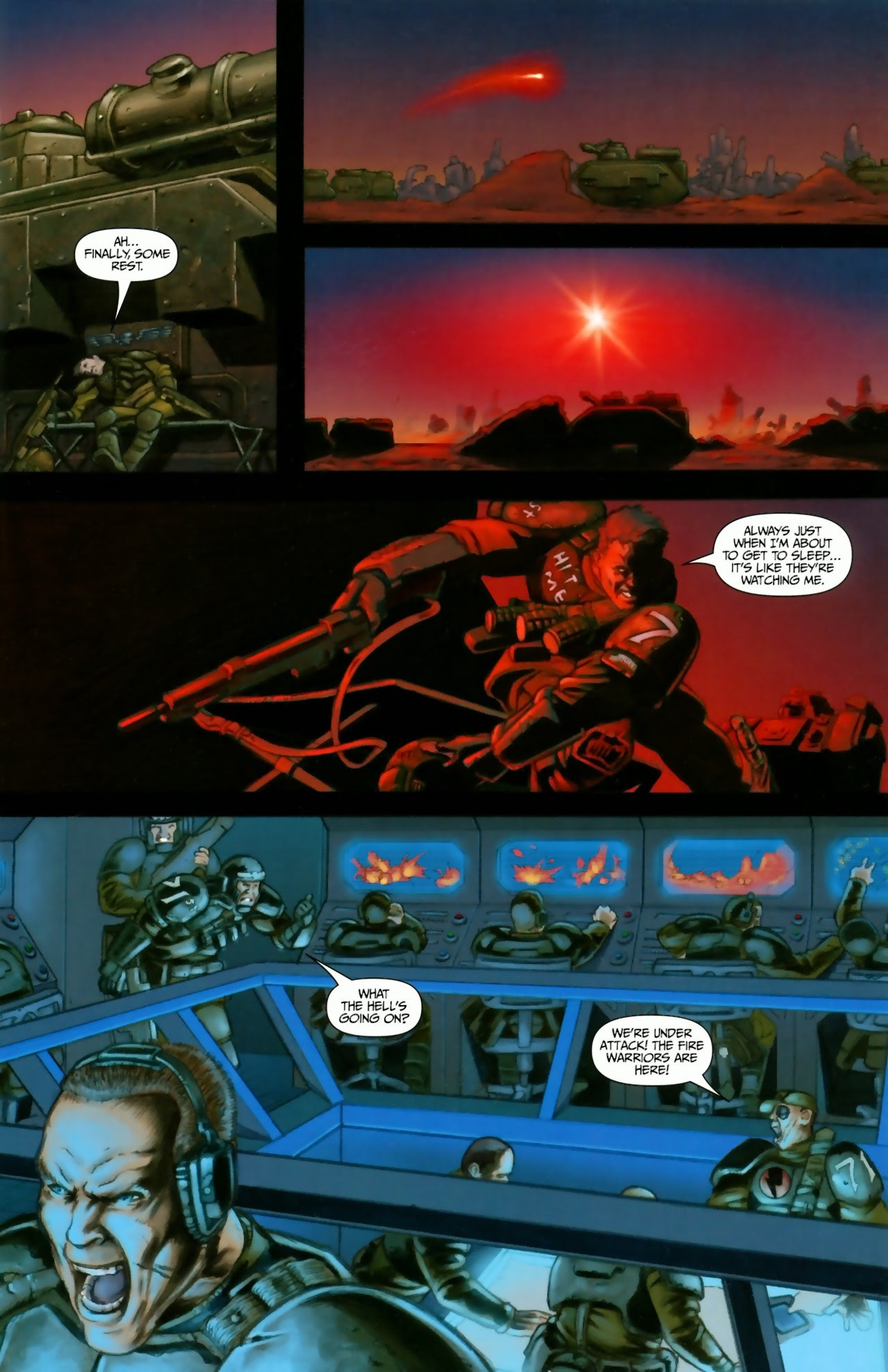 Read online Warhammer 40,000: Fire & Honour comic -  Issue #1 - 16