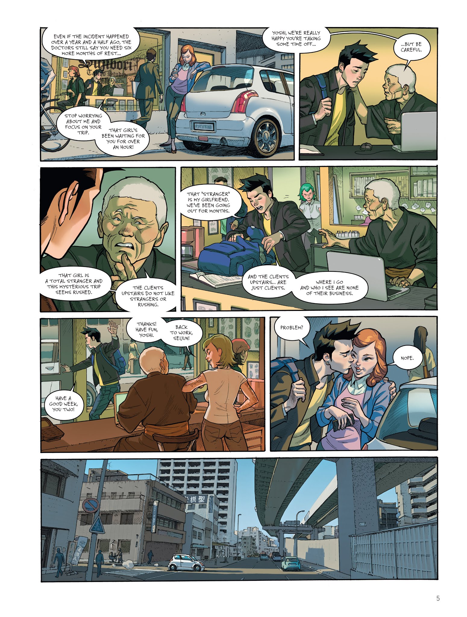 Read online Tebori comic -  Issue #2 - 8