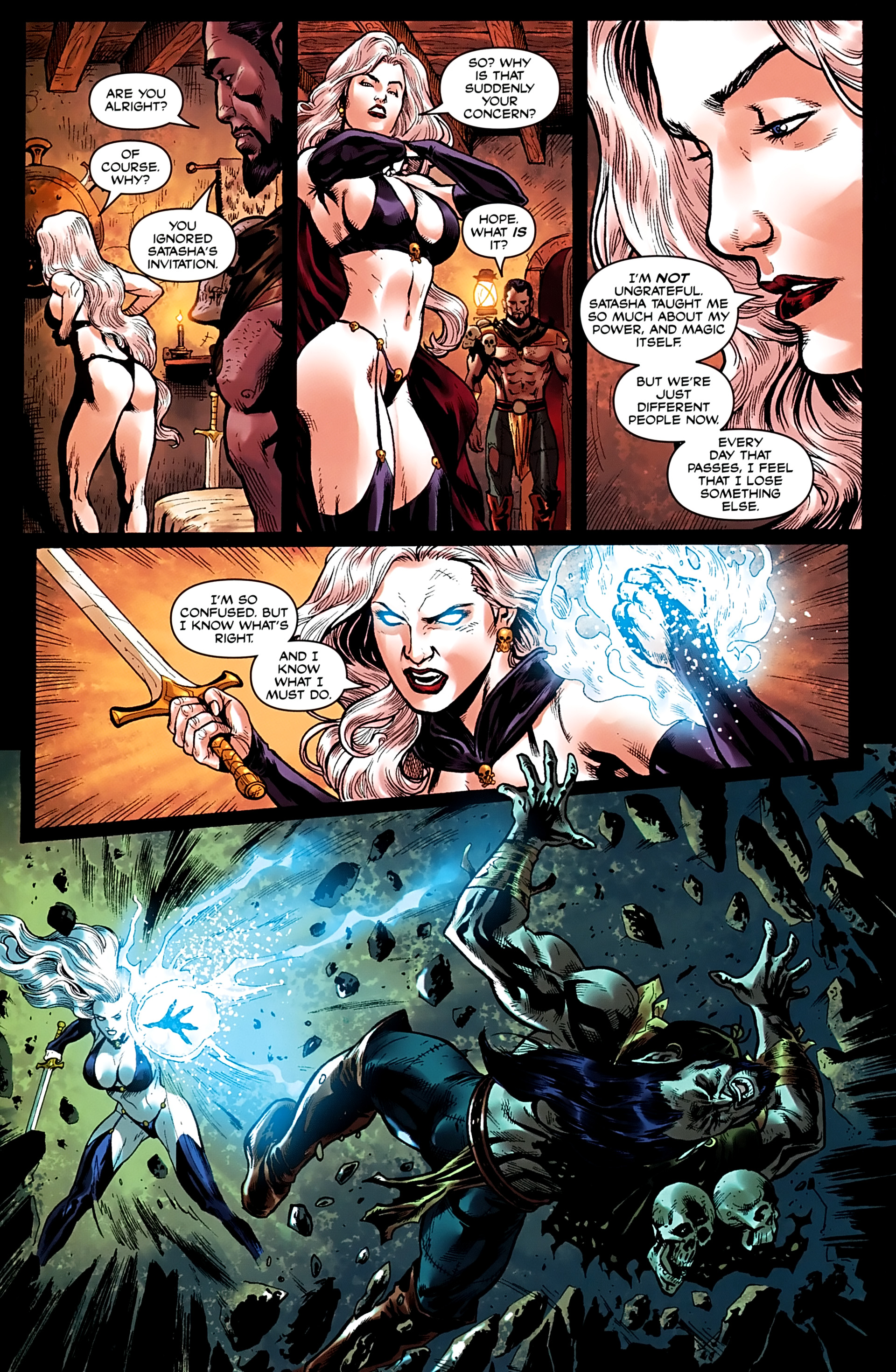 Read online Lady Death (2010) comic -  Issue #8 - 23