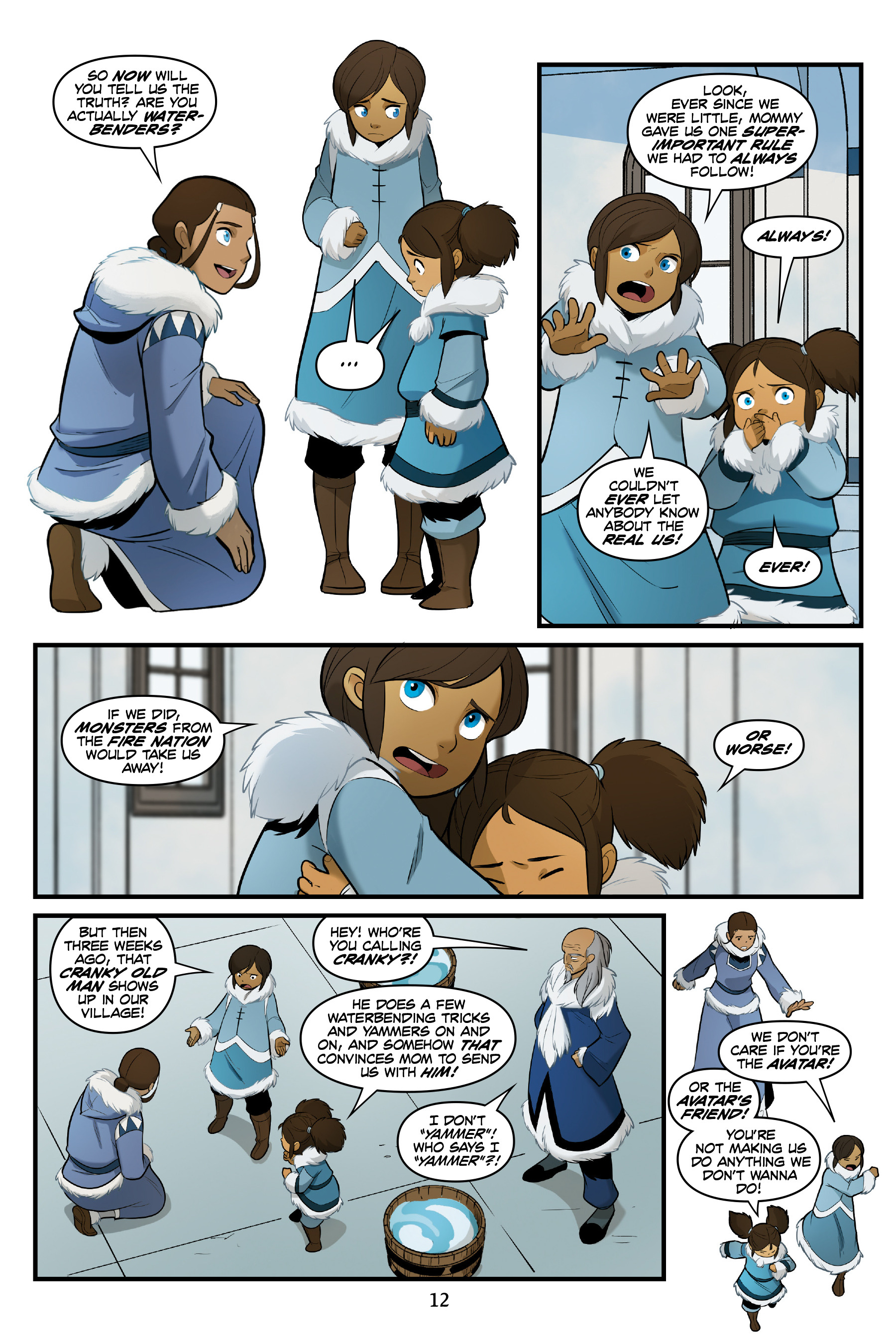 Read online Nickelodeon Avatar: The Last Airbender - North and South comic -  Issue #3 - 13