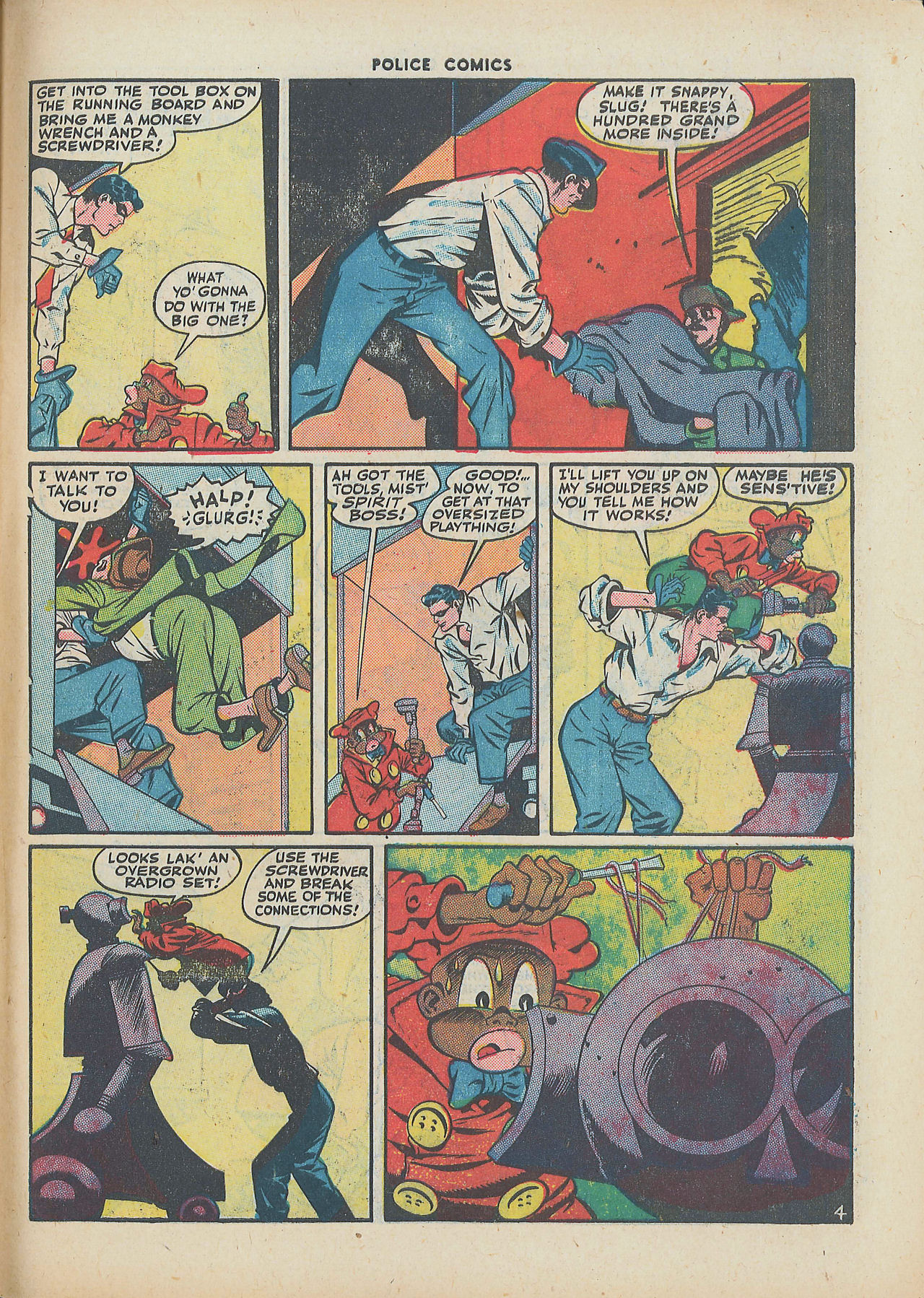 Read online Police Comics comic -  Issue #60 - 55