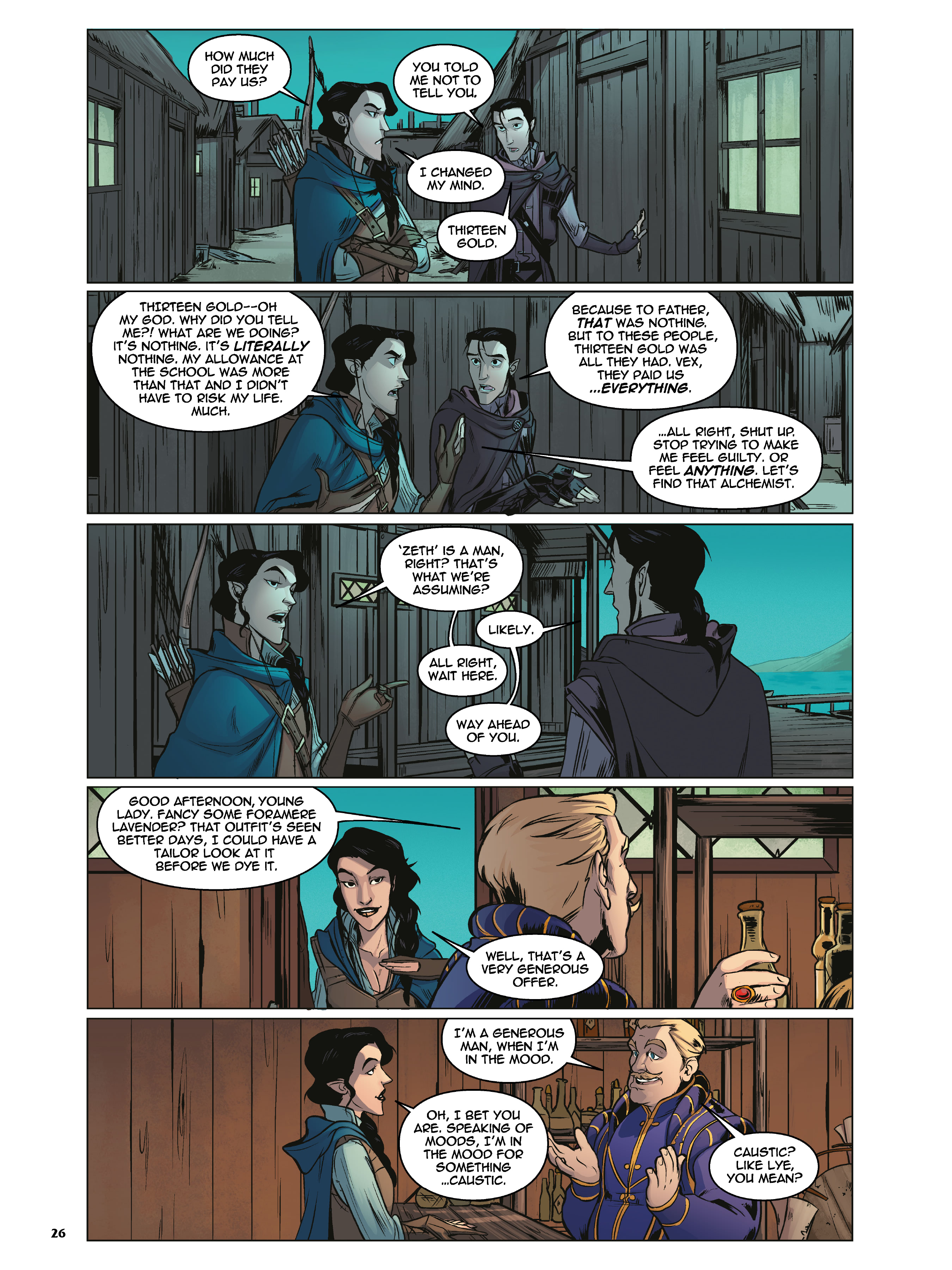 Read online Critical Role Vox Machina Origins comic -  Issue # (2019) _TPB Library Edition (Part 1) - 30