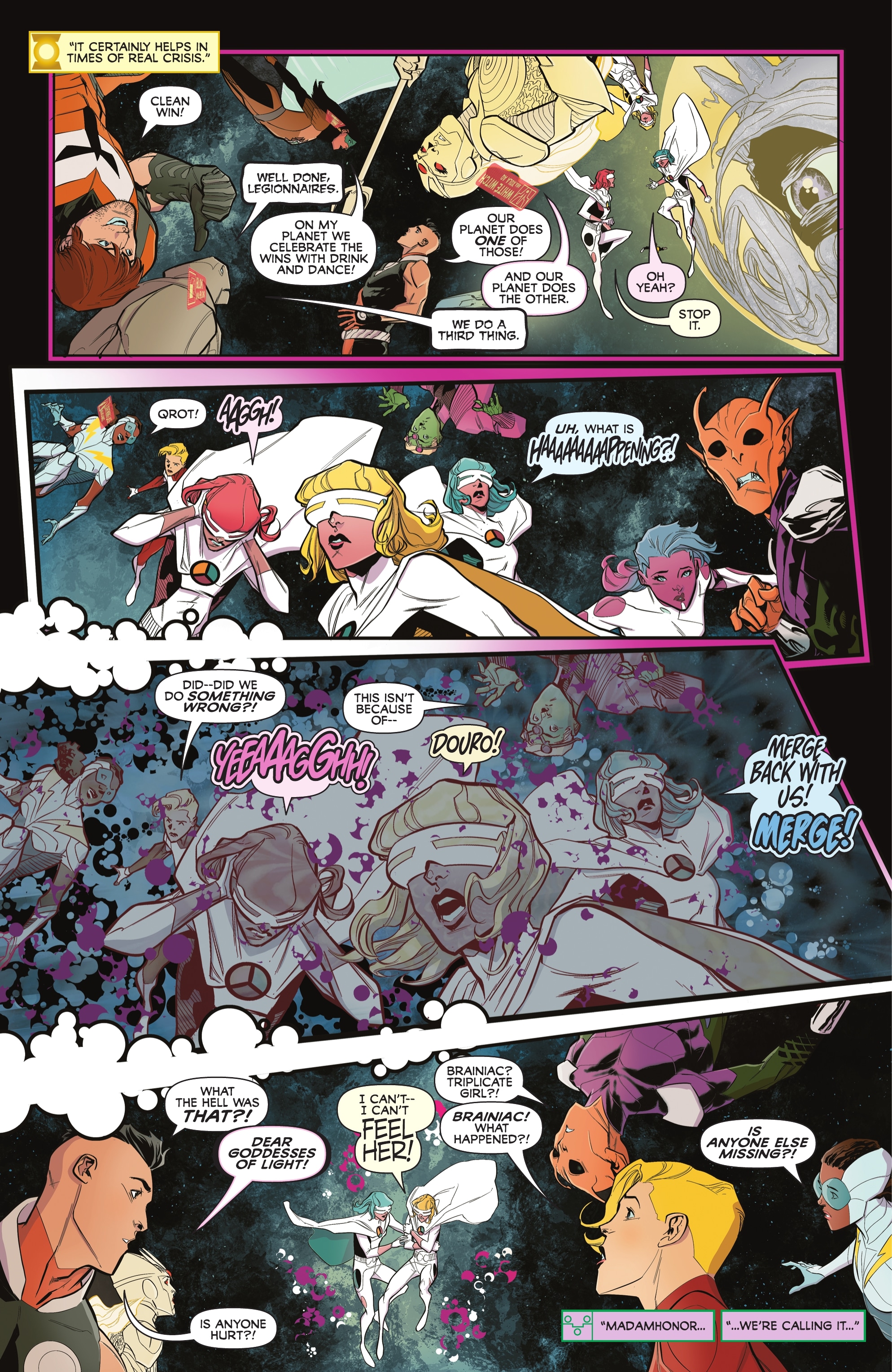 Read online Justice League vs. The Legion of Super-Heroes comic -  Issue #1 - 6