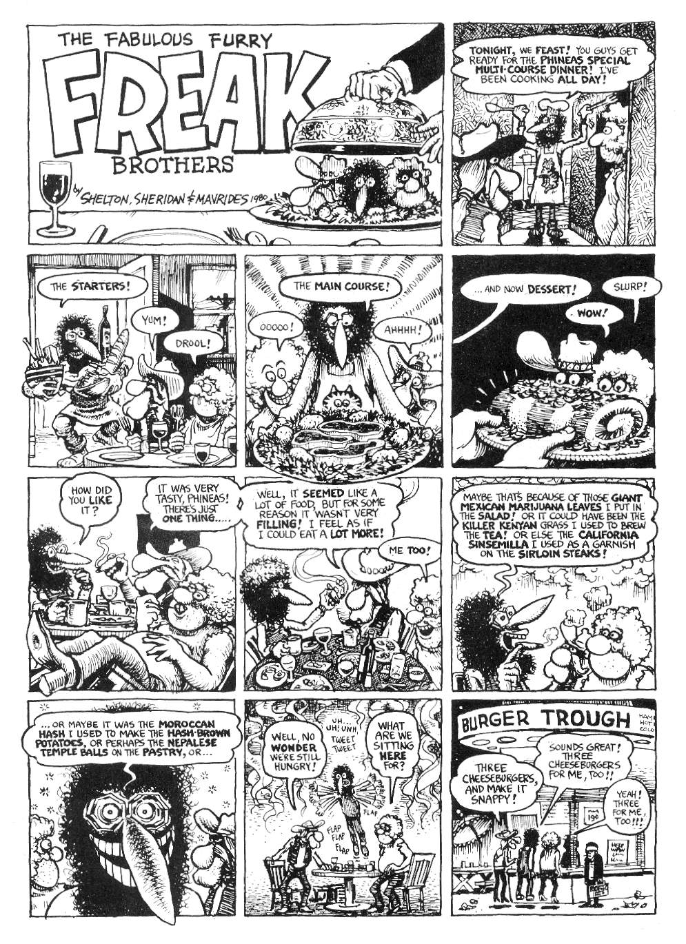 Read online The Fabulous Furry Freak Brothers comic -  Issue #7 - 42