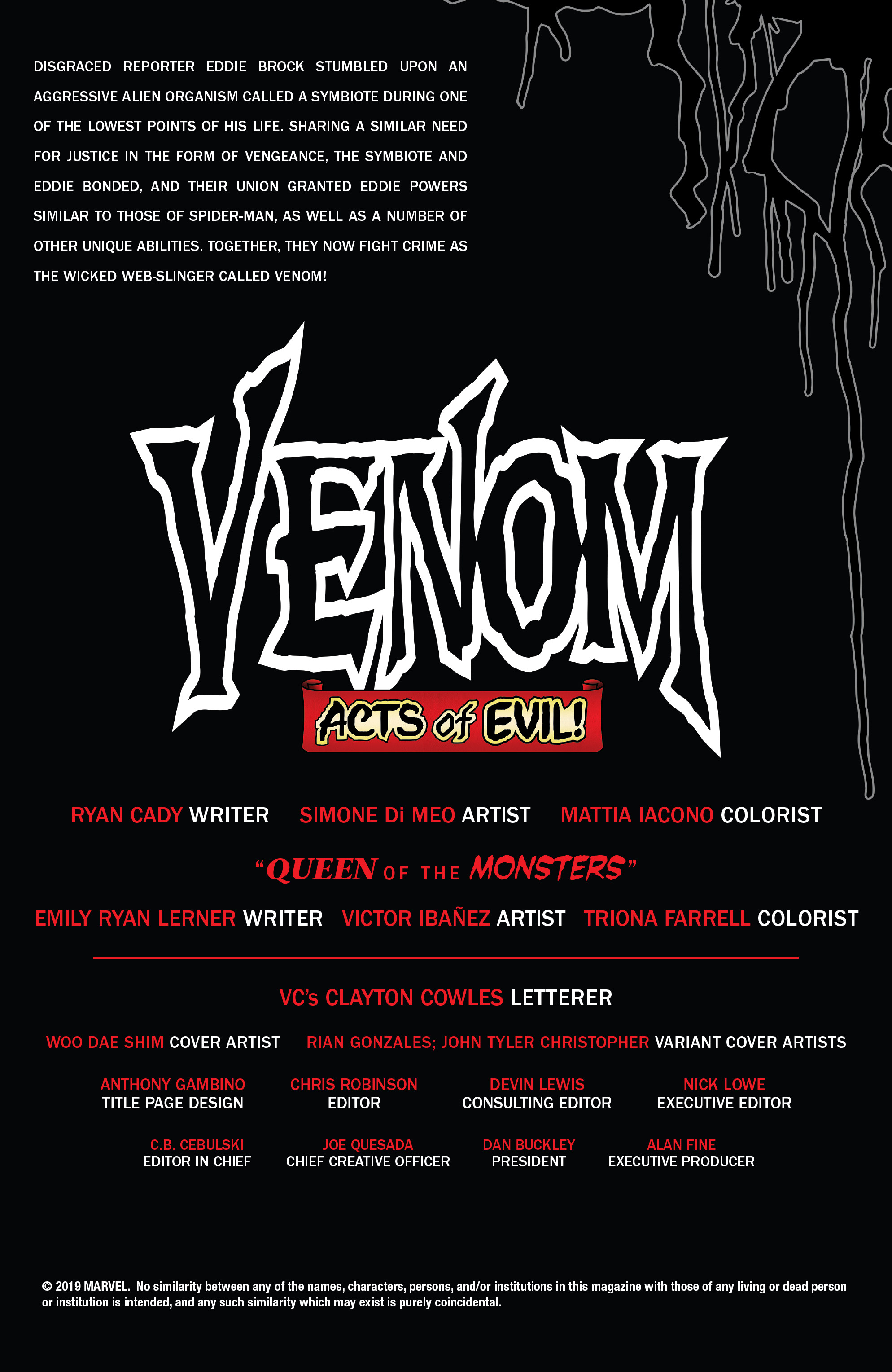 Read online Venom (2018) comic -  Issue # _Annual 2019 - 2