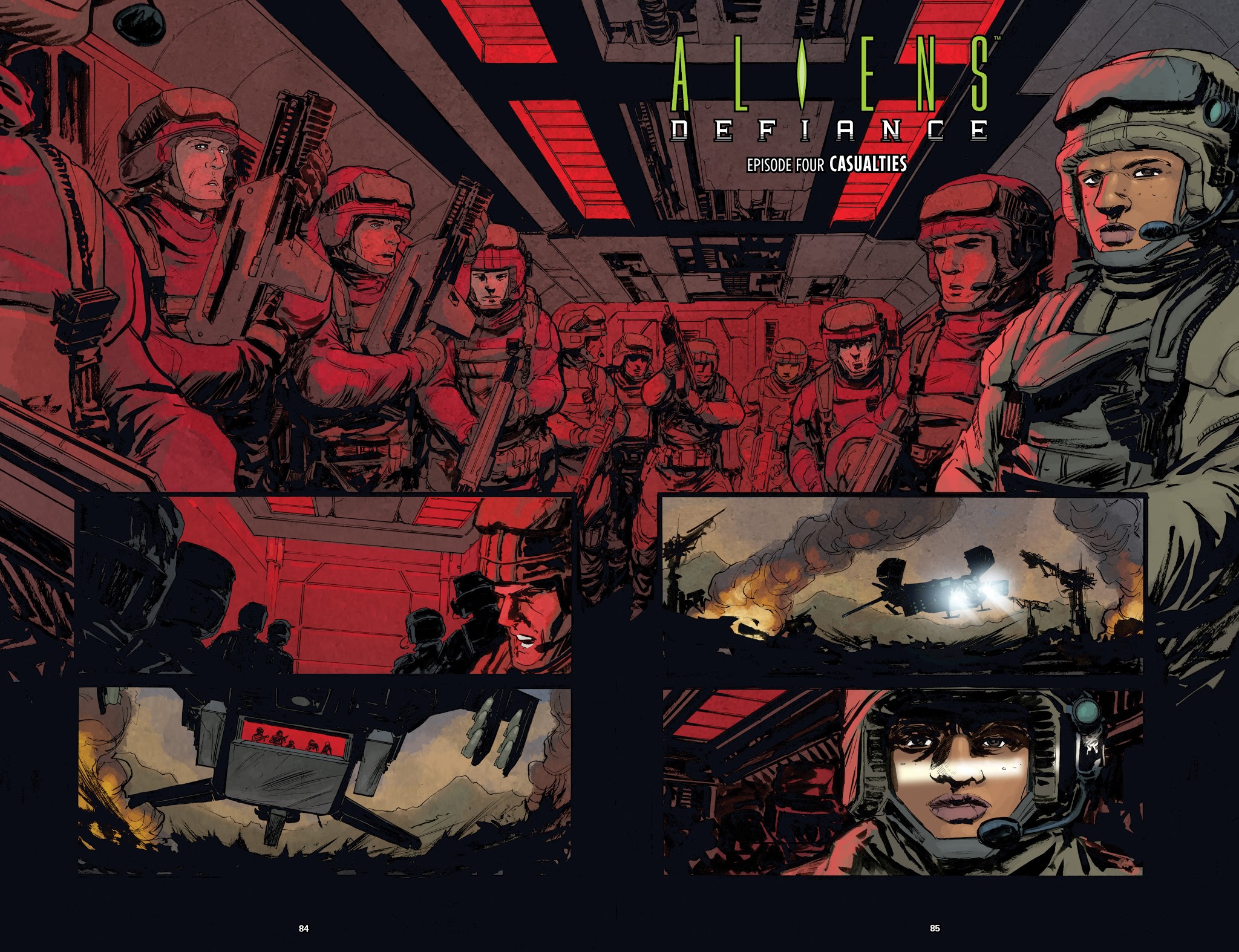 Read online Aliens: Defiance comic -  Issue # _TPB 1 - 83