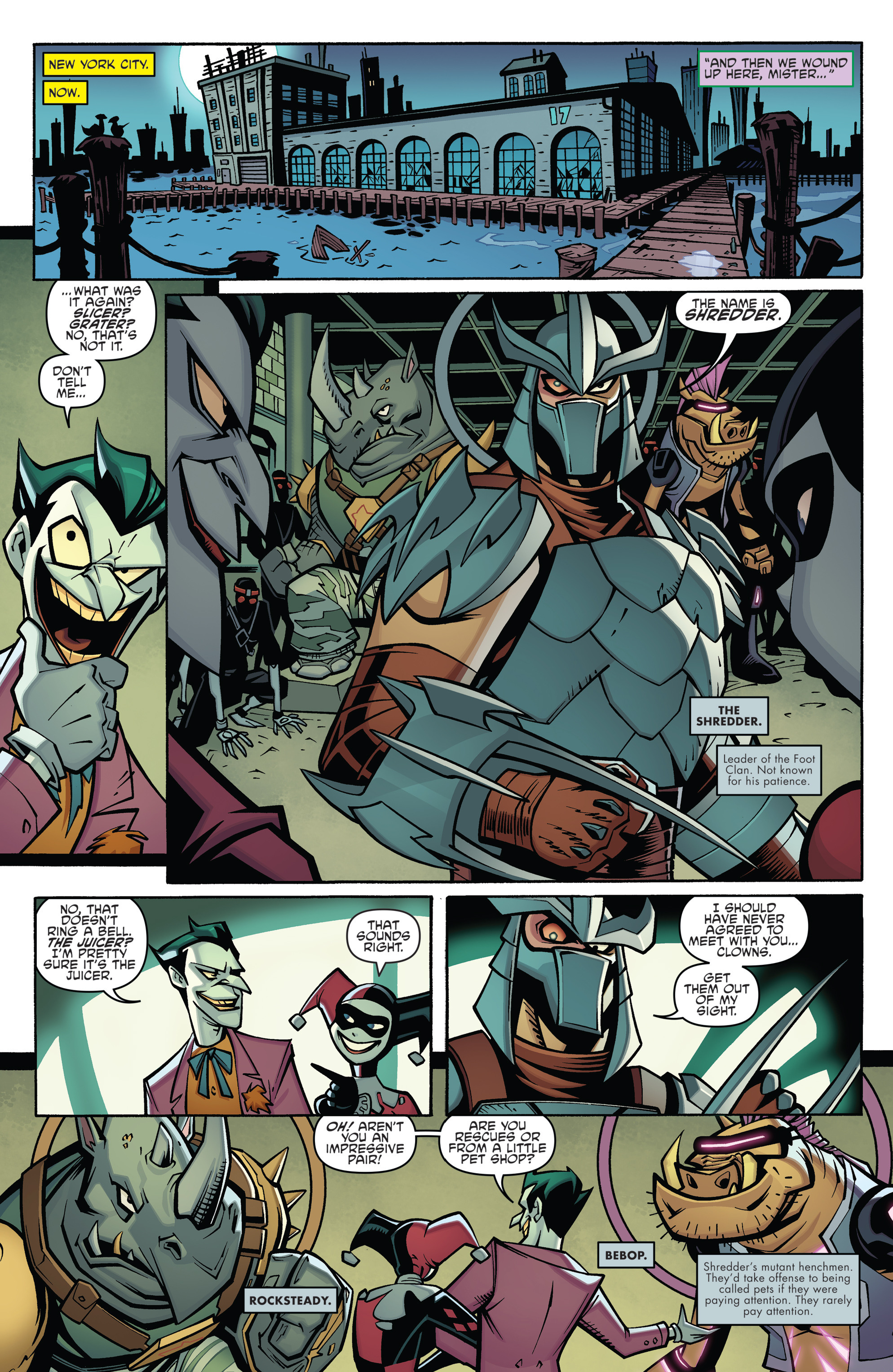 Read online Batman/Teenage Mutant Ninja Turtles Adventure comic -  Issue #2 - 7