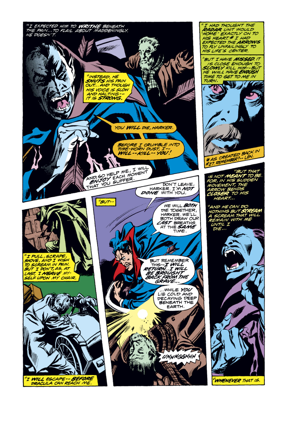 Read online Tomb of Dracula (1972) comic -  Issue #32 - 17