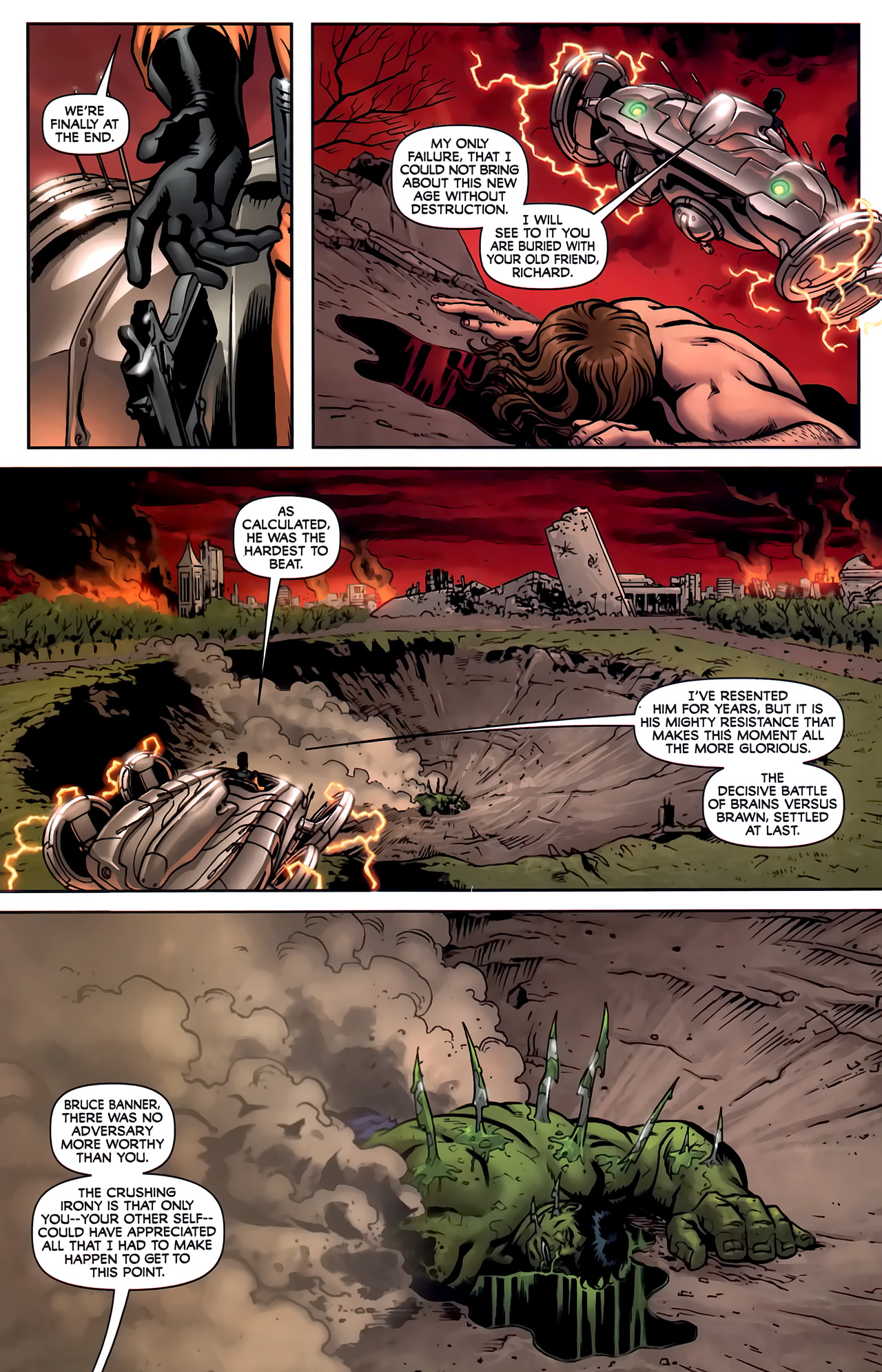 Read online Fall of the Hulks: Red Hulk comic -  Issue #4 - 13