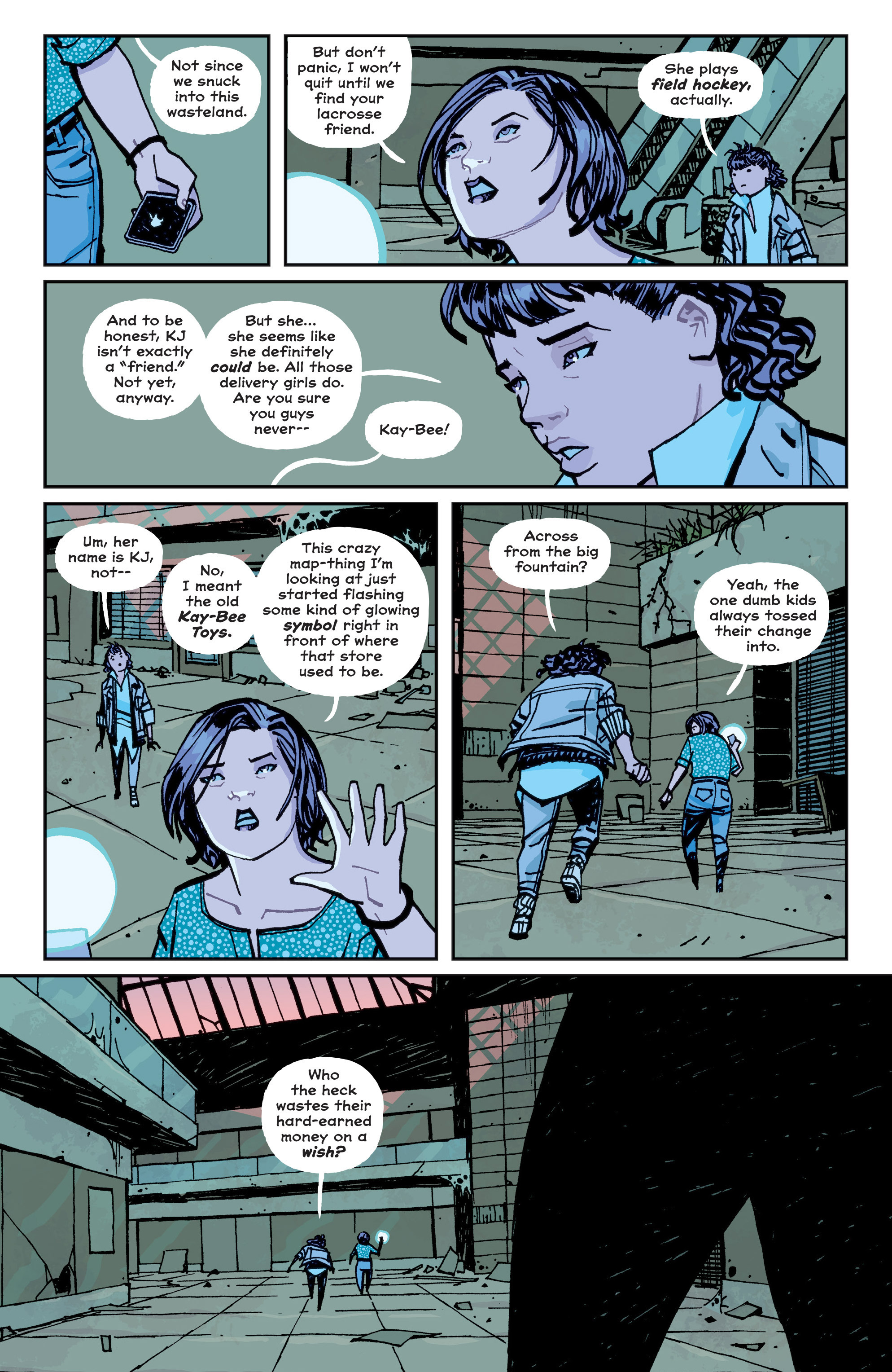 Read online Paper Girls comic -  Issue #8 - 7