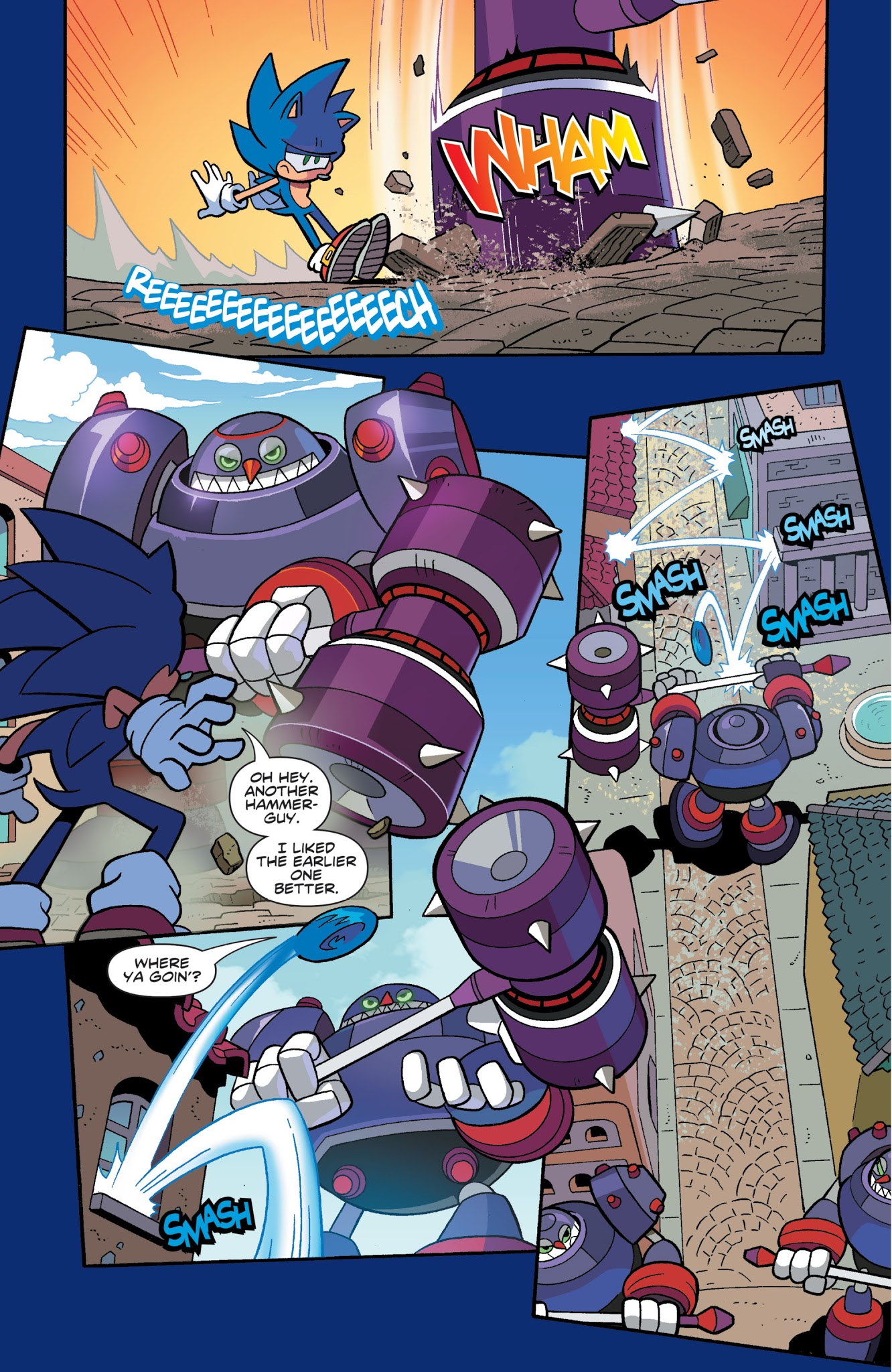 Read online Sonic the Hedgehog (2018) comic -  Issue #1 - 8