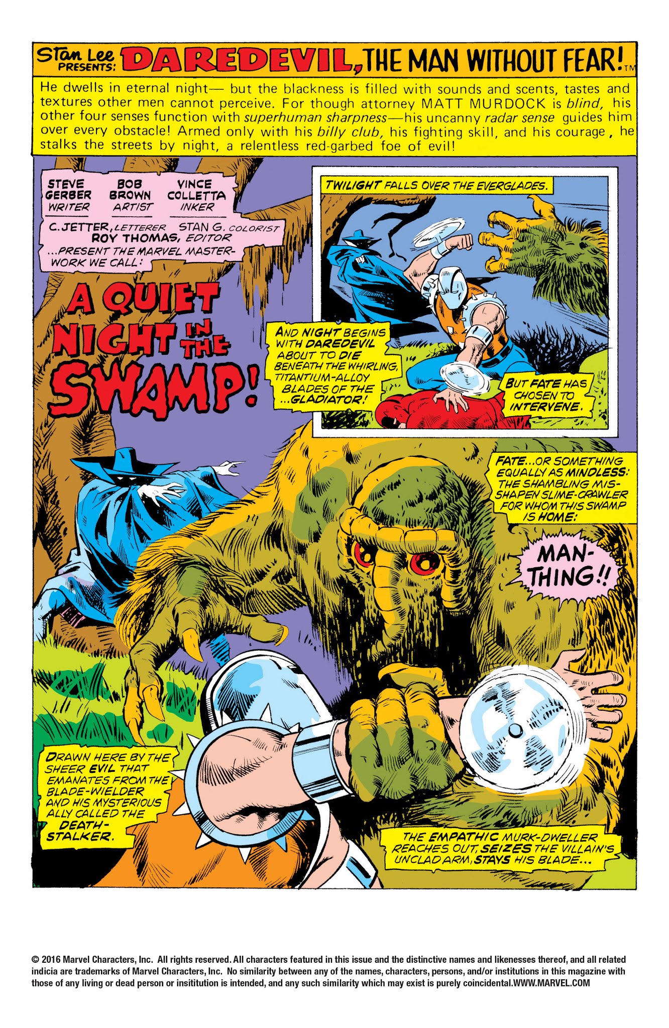 Read online Man-Thing by Steve Gerber: The Complete Collection comic -  Issue # TPB 2 (Part 1) - 51