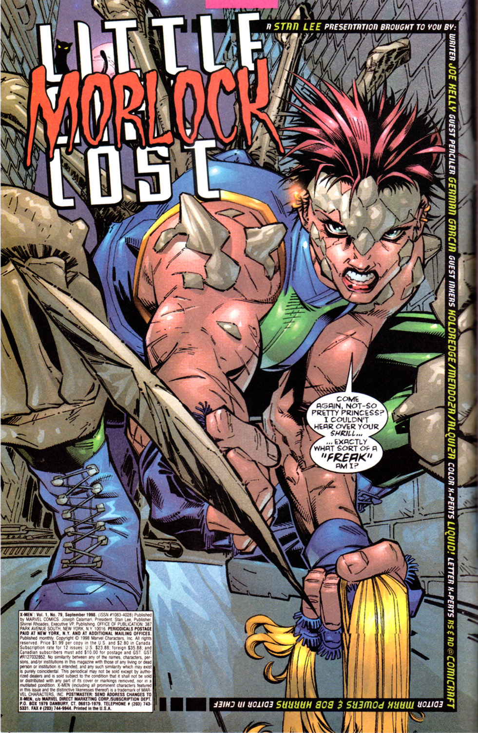 Read online X-Men (1991) comic -  Issue #79 - 3