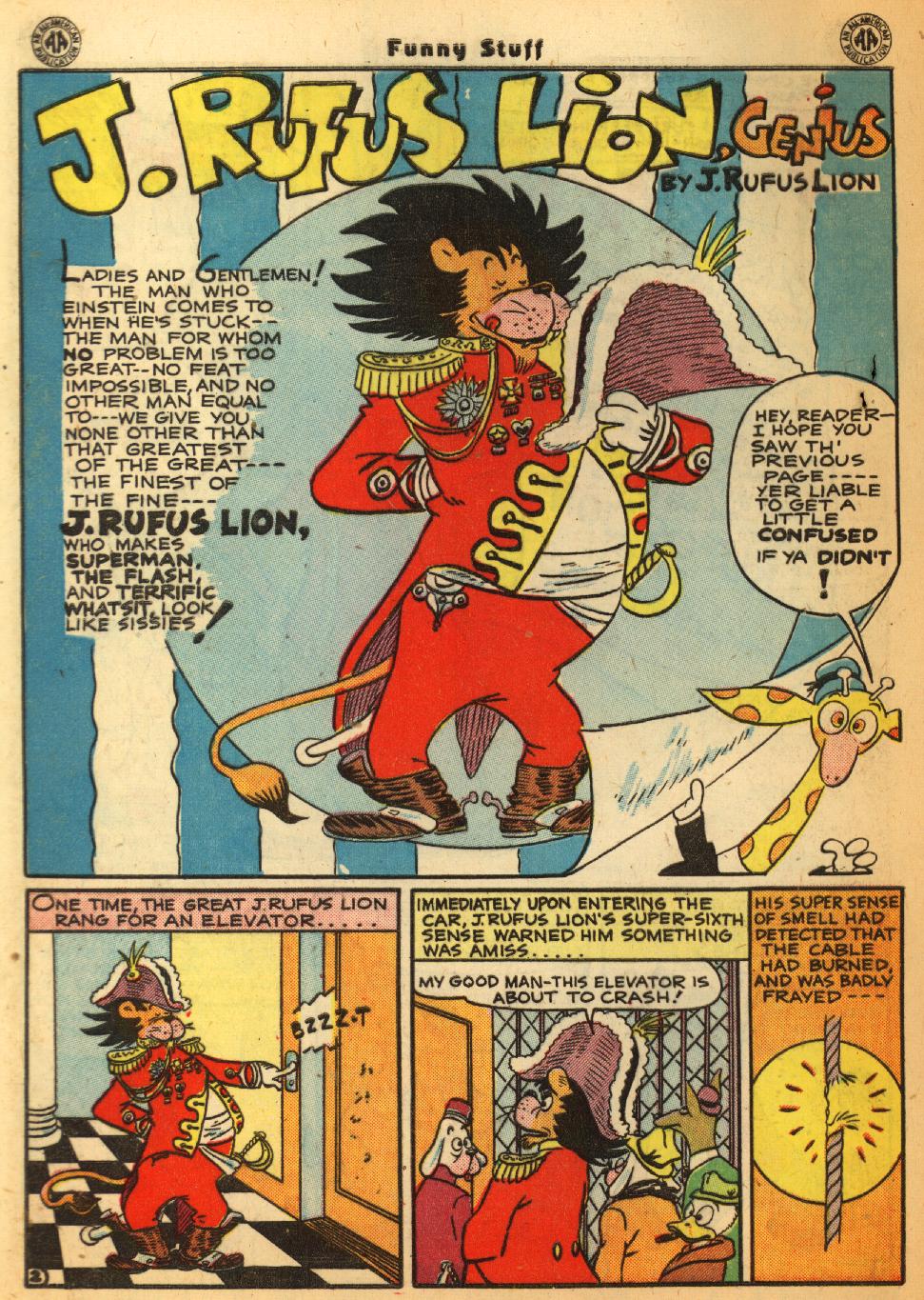 Read online Funny Stuff comic -  Issue #5 - 4