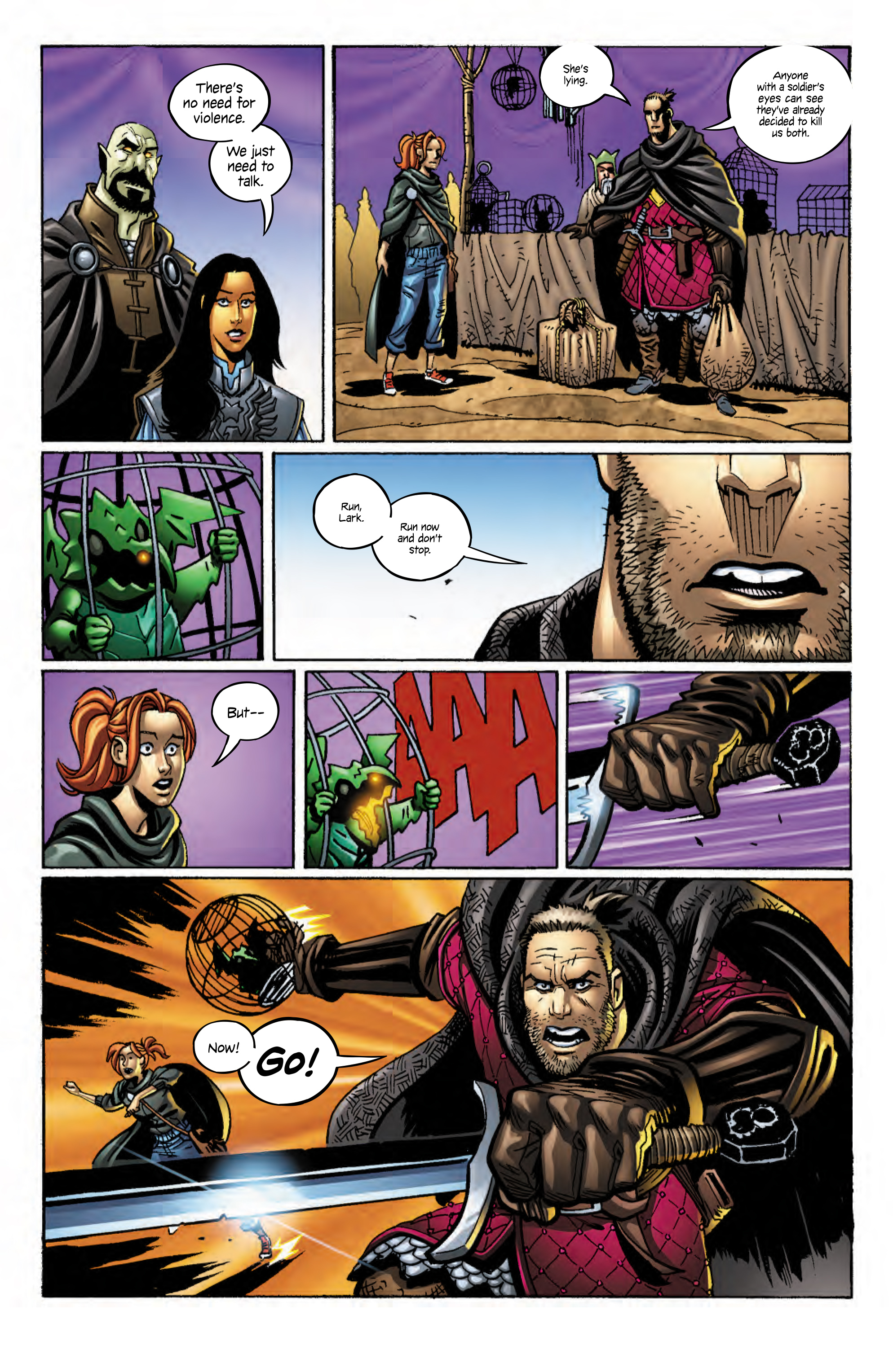 Read online Lark's Killer comic -  Issue #5 - 15