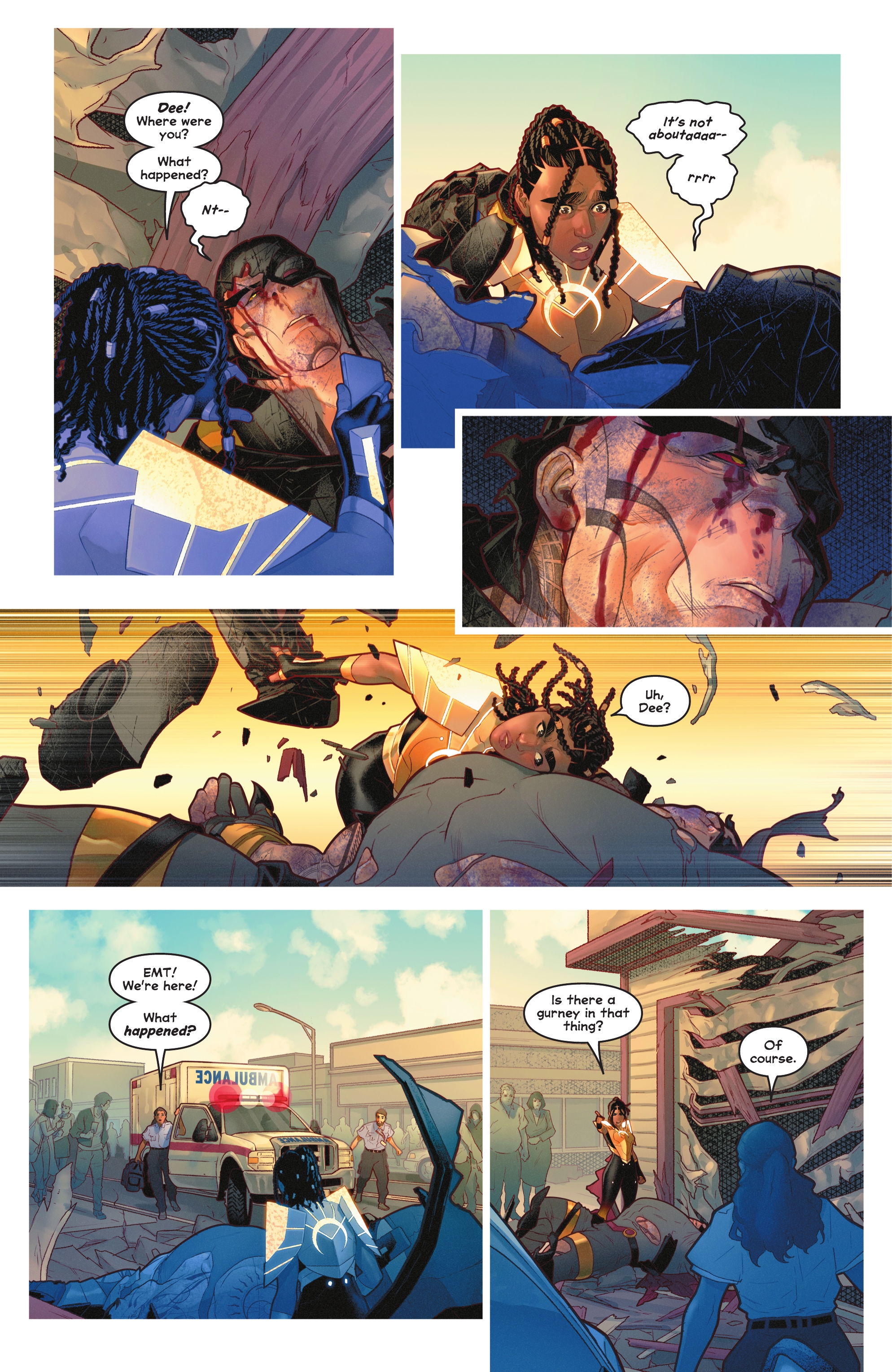 Read online Naomi Season Two comic -  Issue #4 - 8