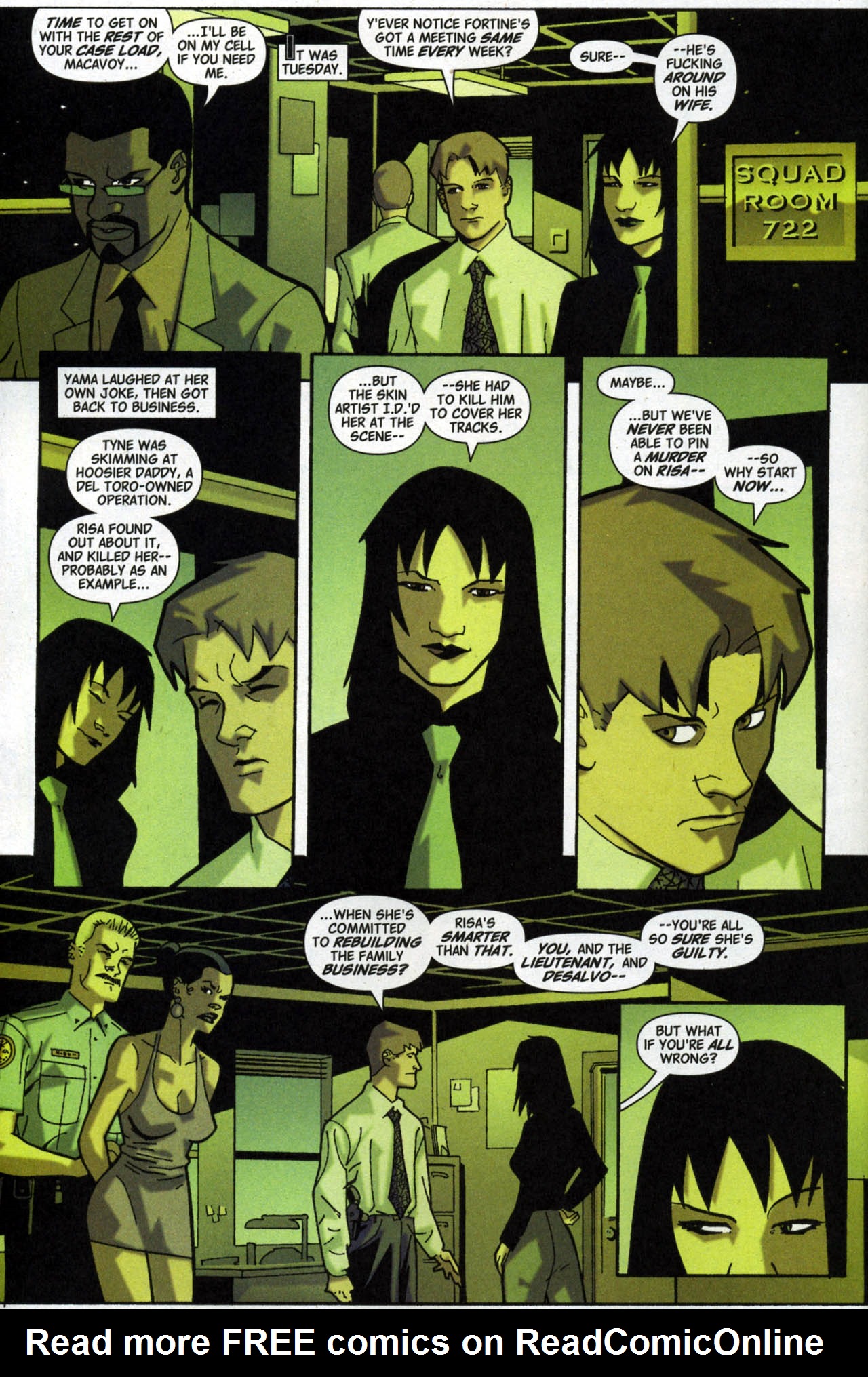 Read online Bite Club: Vampire Crime Unit comic -  Issue #3 - 7