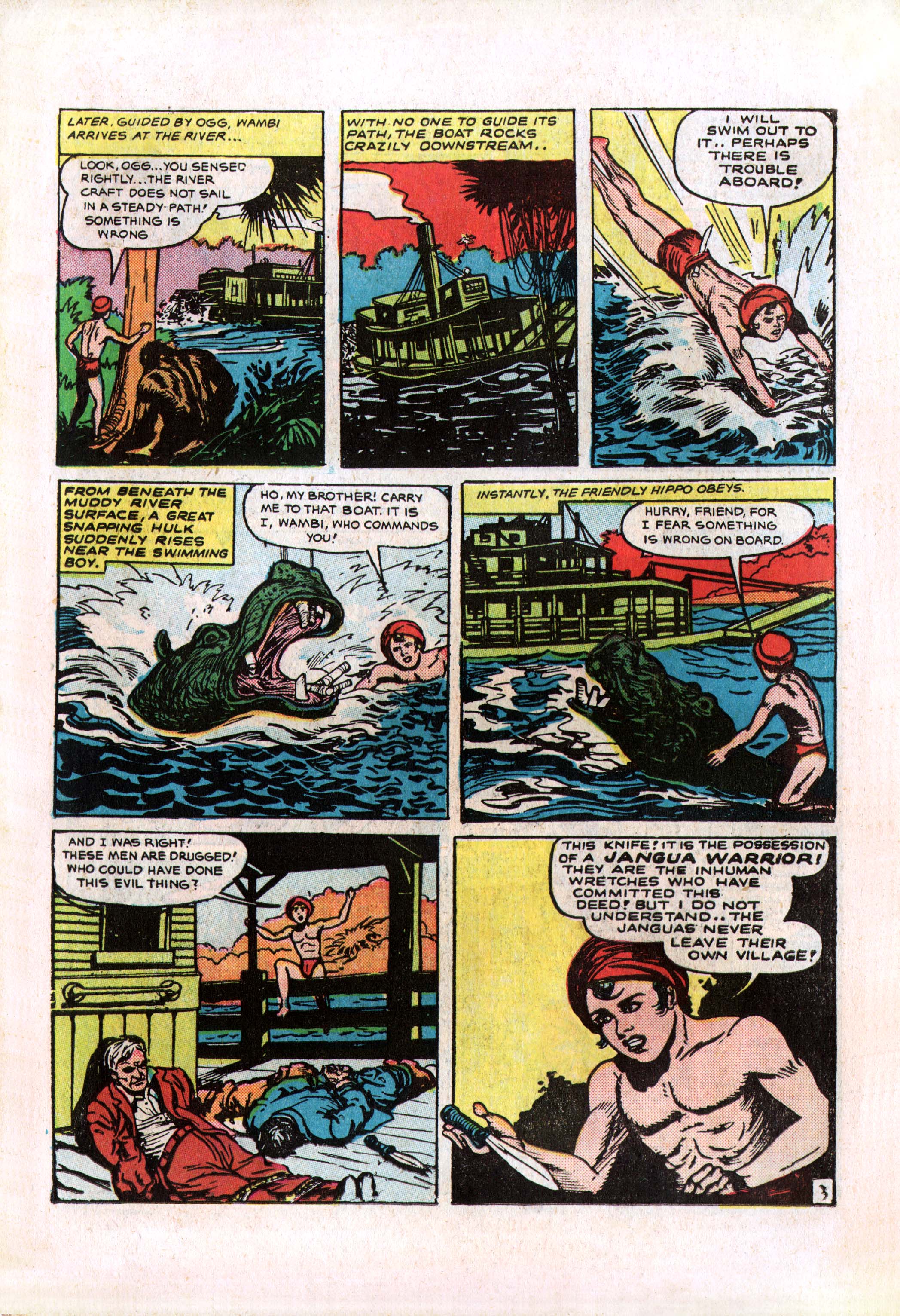 Read online Wambi Jungle Boy comic -  Issue #8 - 18