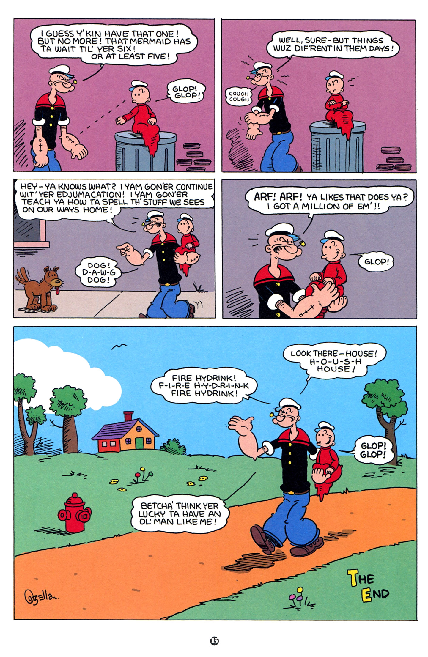 Read online Popeye (2012) comic -  Issue #5 - 17
