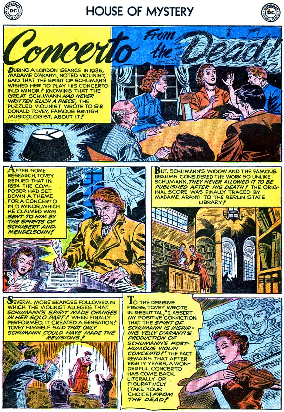 Read online House of Mystery (1951) comic -  Issue #32 - 10