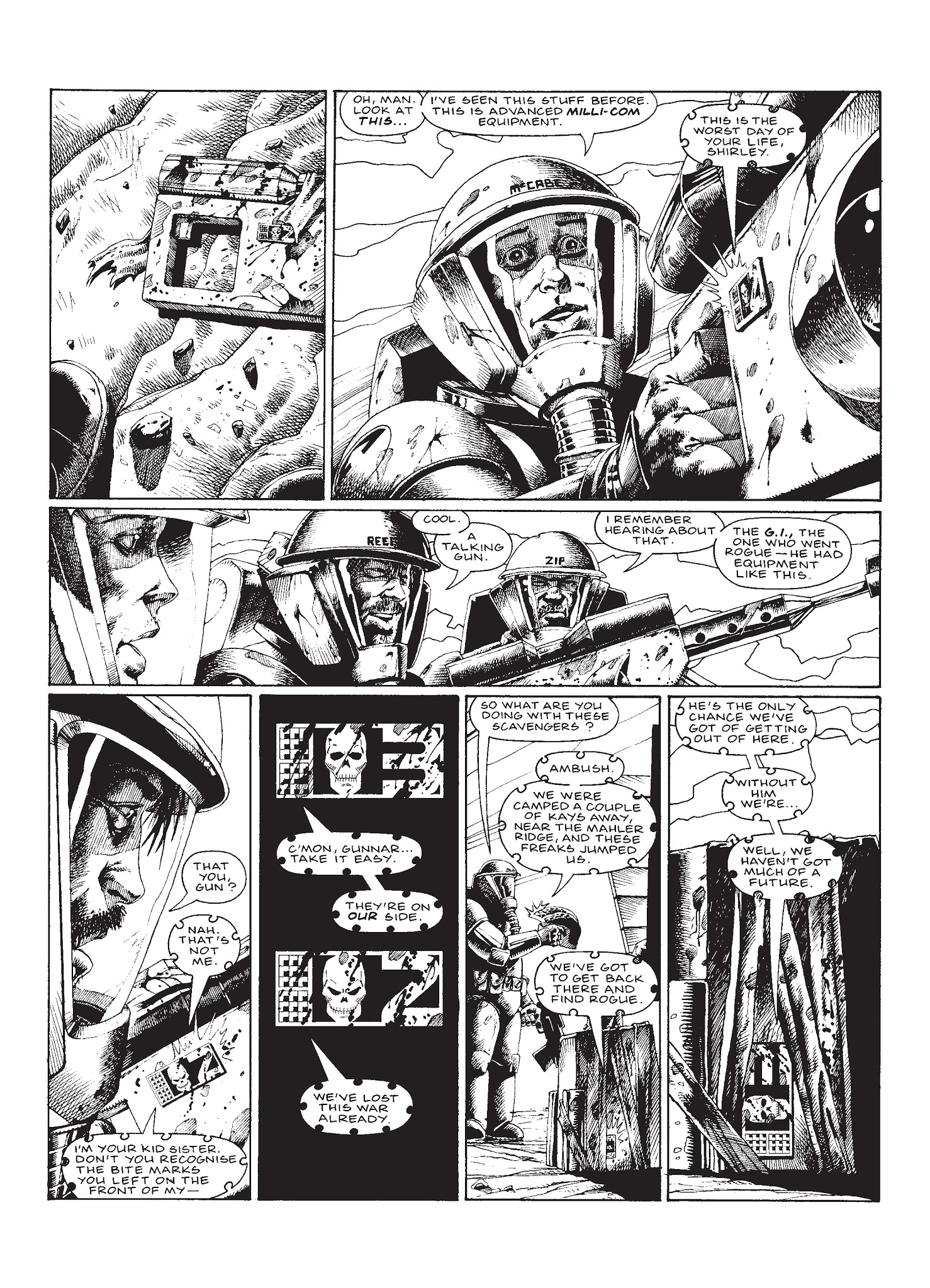 Read online Rogue Trooper: Tales of Nu-Earth comic -  Issue # TPB 4 - 9