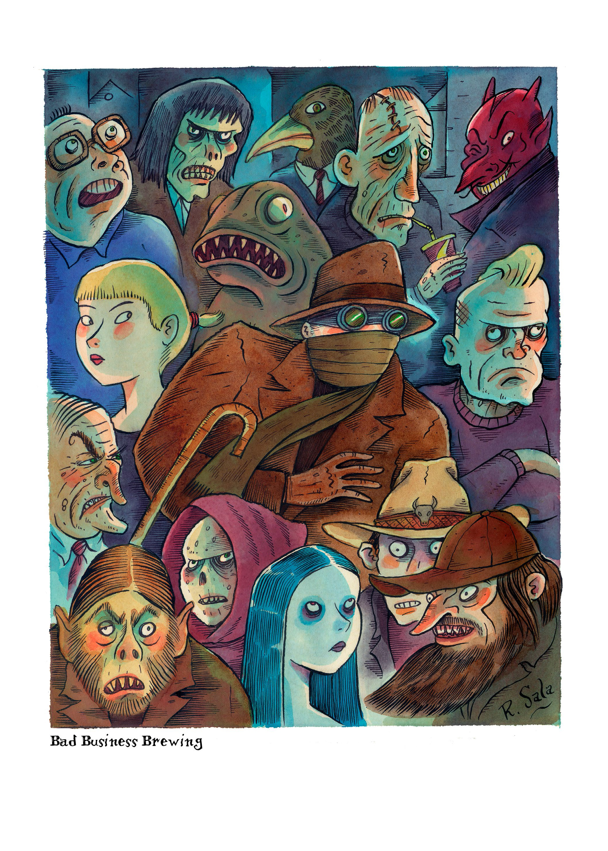 Read online Violenzia and Other Deadly Amusements comic -  Issue # TPB - 85