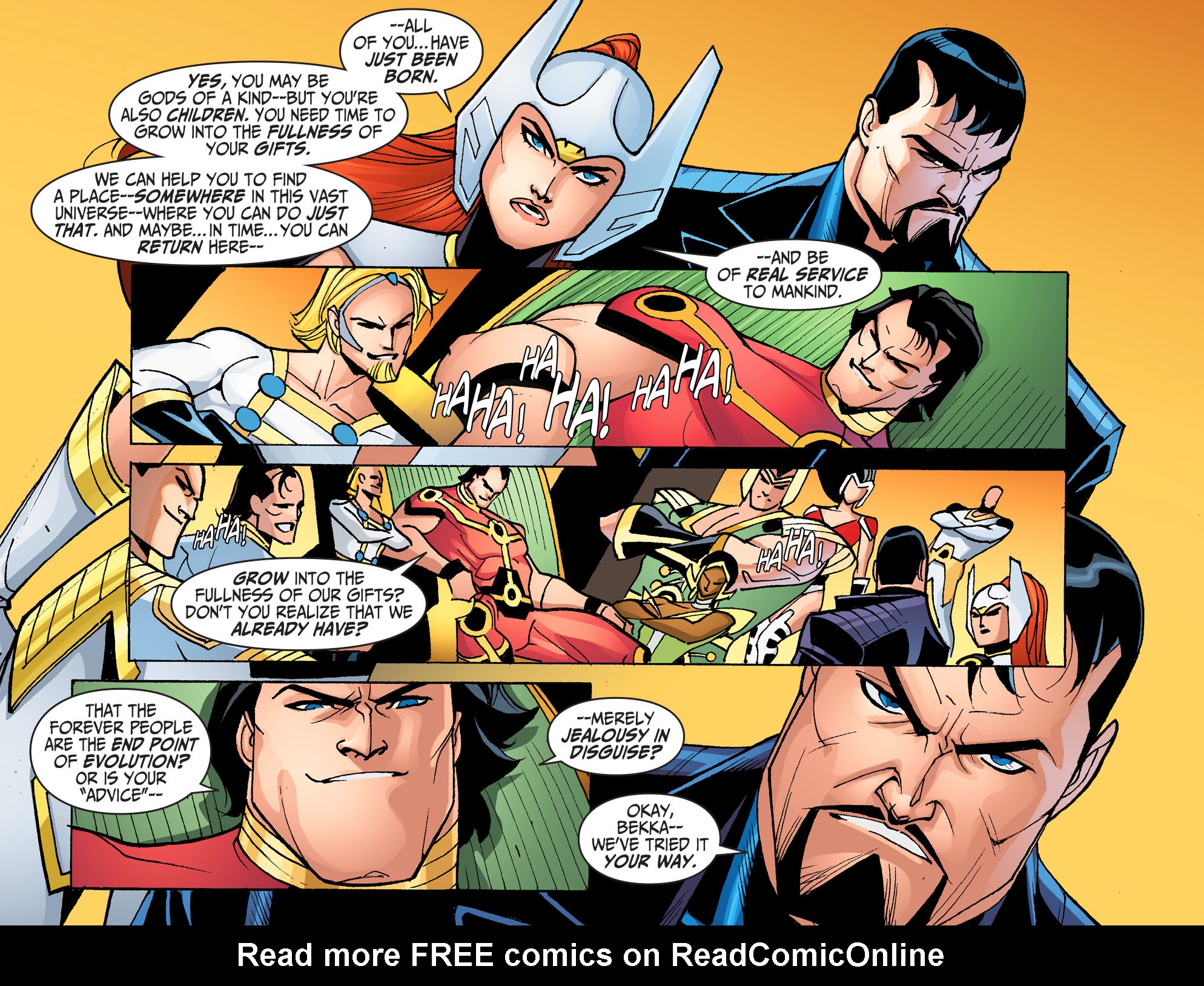 Read online Justice League: Gods and Monsters comic -  Issue #6 - 6