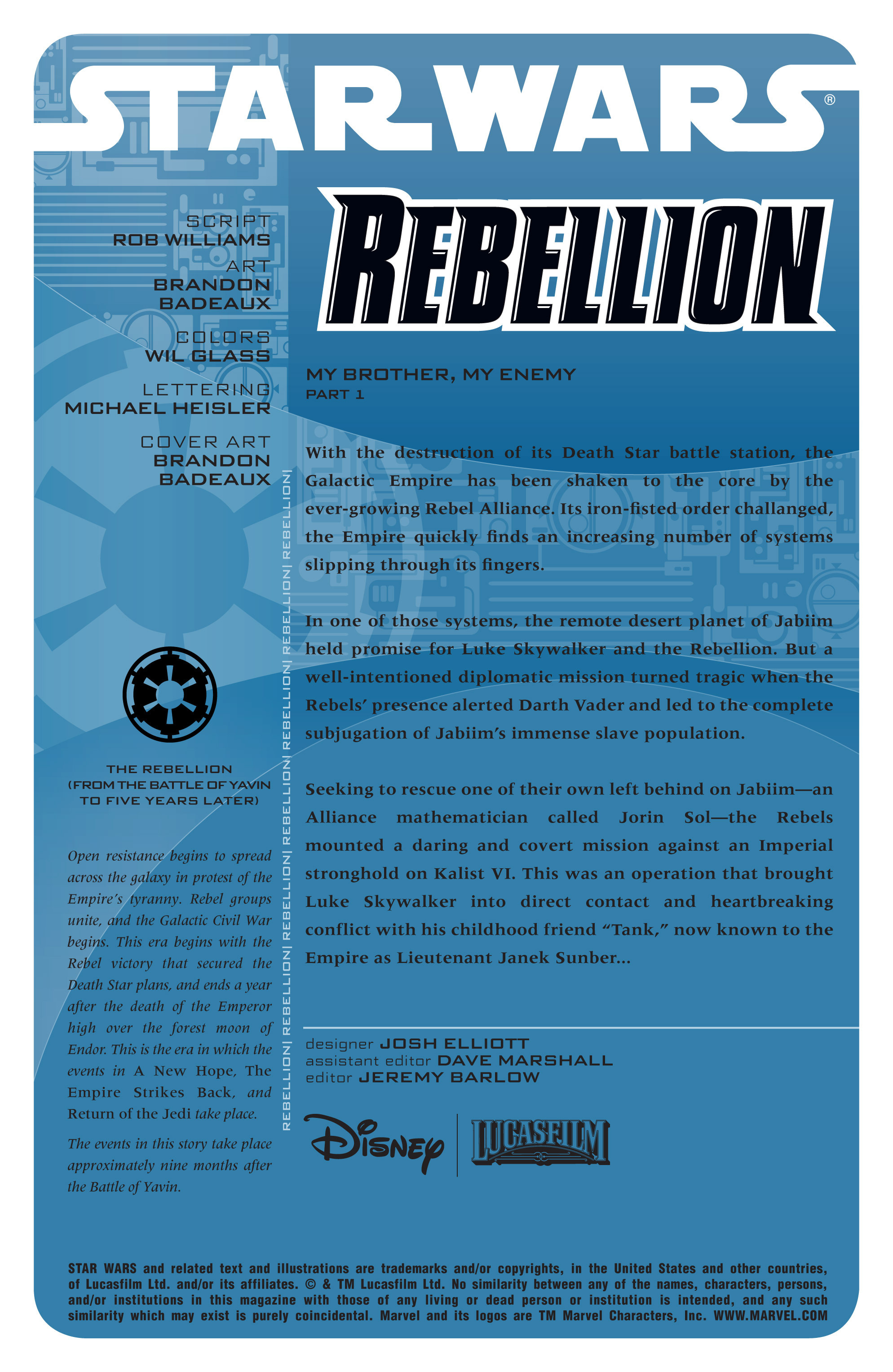 Read online Star Wars: Rebellion comic -  Issue #1 - 2