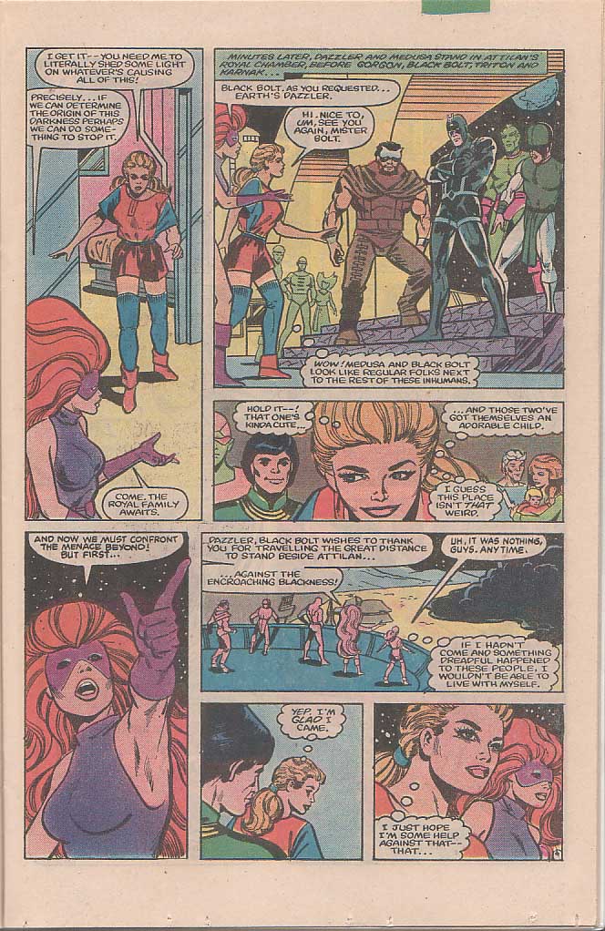 Read online Dazzler (1981) comic -  Issue #32 - 10