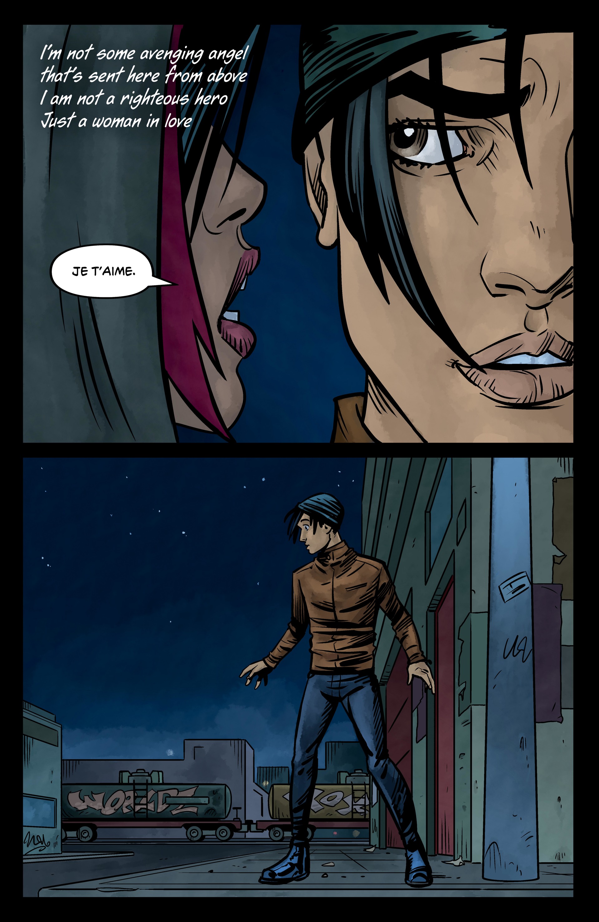 Read online GirlFIEND in Paris: A Bloodthirsty Bedtime Story comic -  Issue # TPB - 43