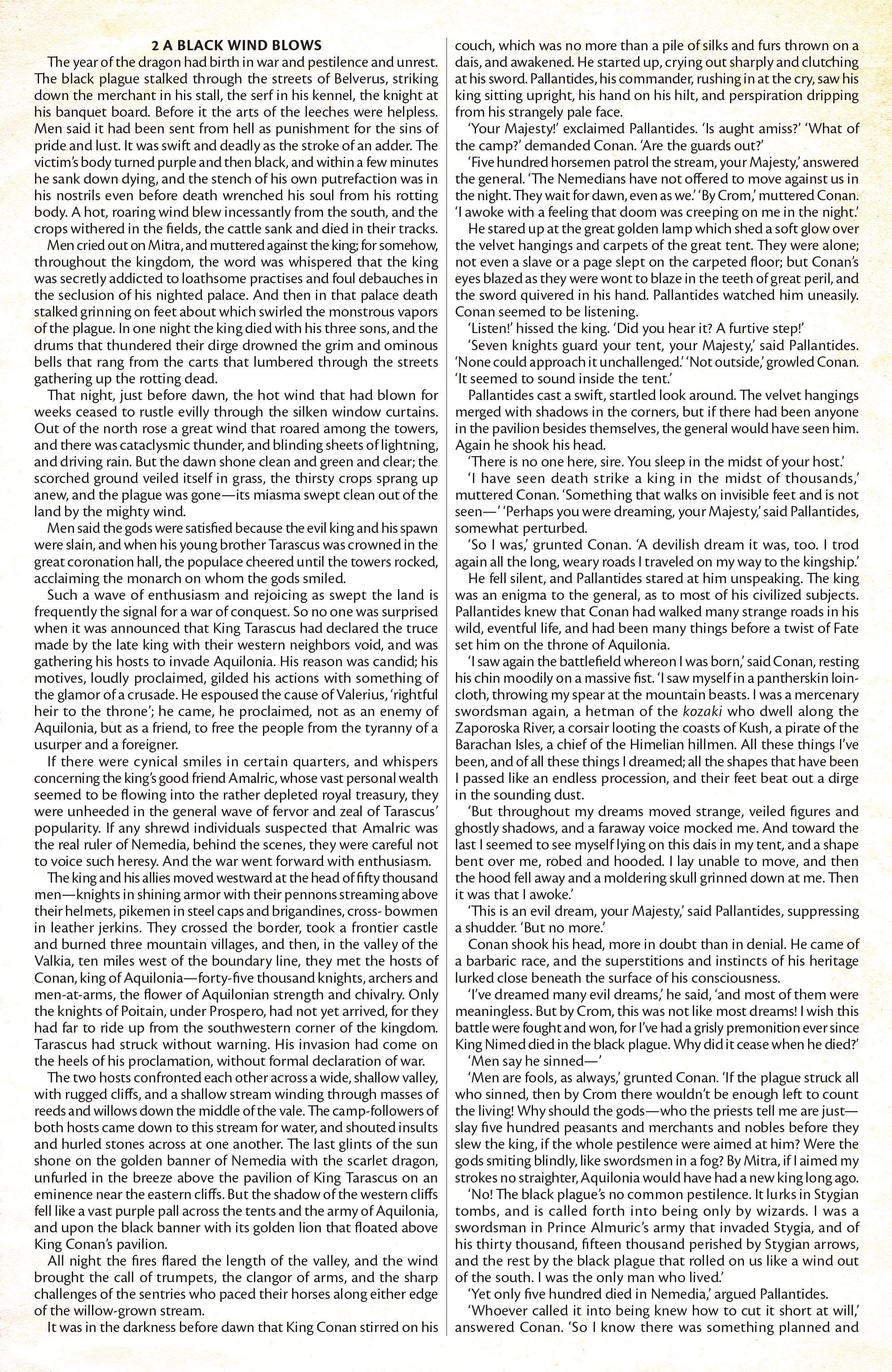 Read online The Cimmerian: Hour of the Dragon comic -  Issue #1 - 23