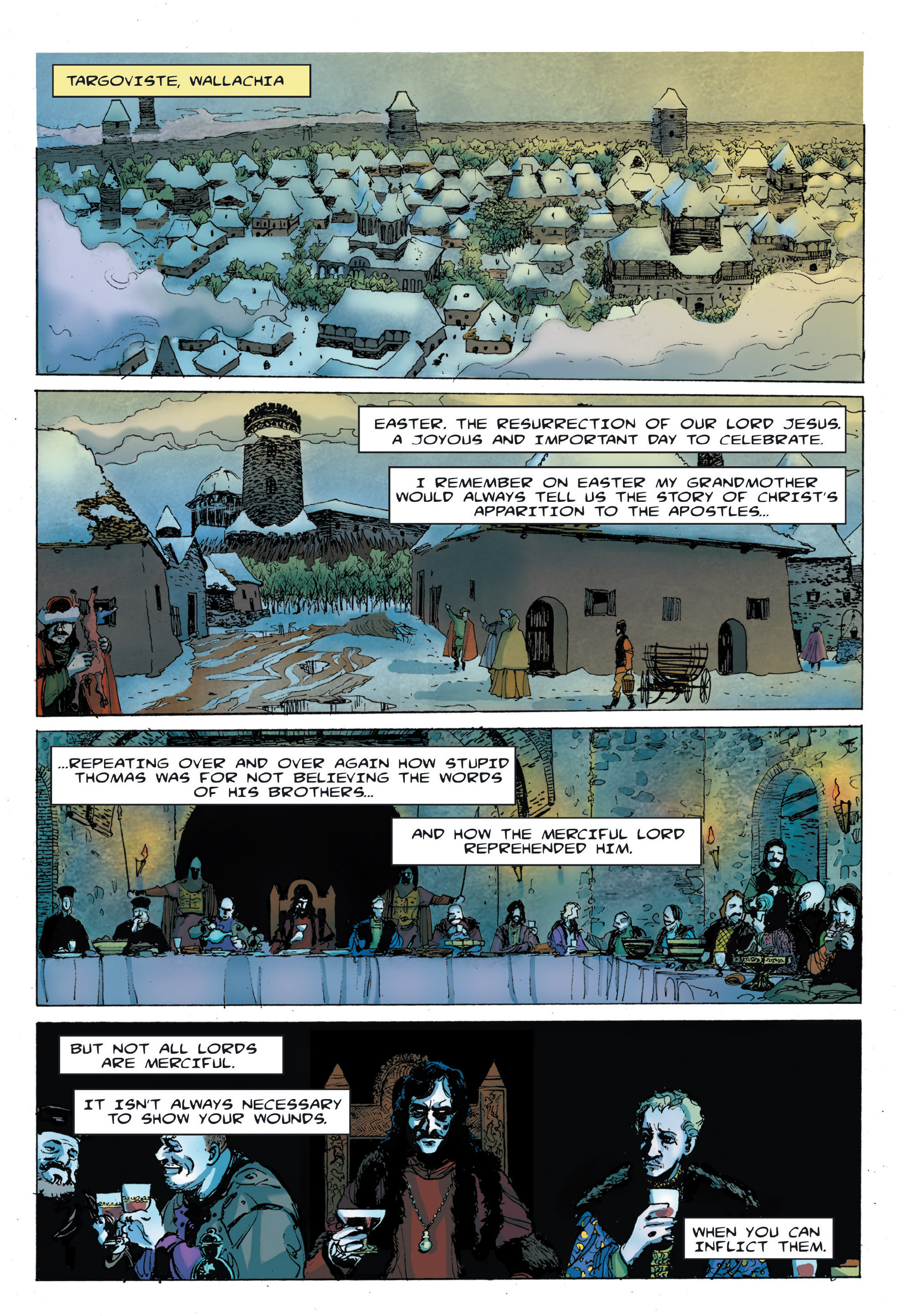 Read online Voivod: The True Story of Vlad the Impaler comic -  Issue # TPB - 6
