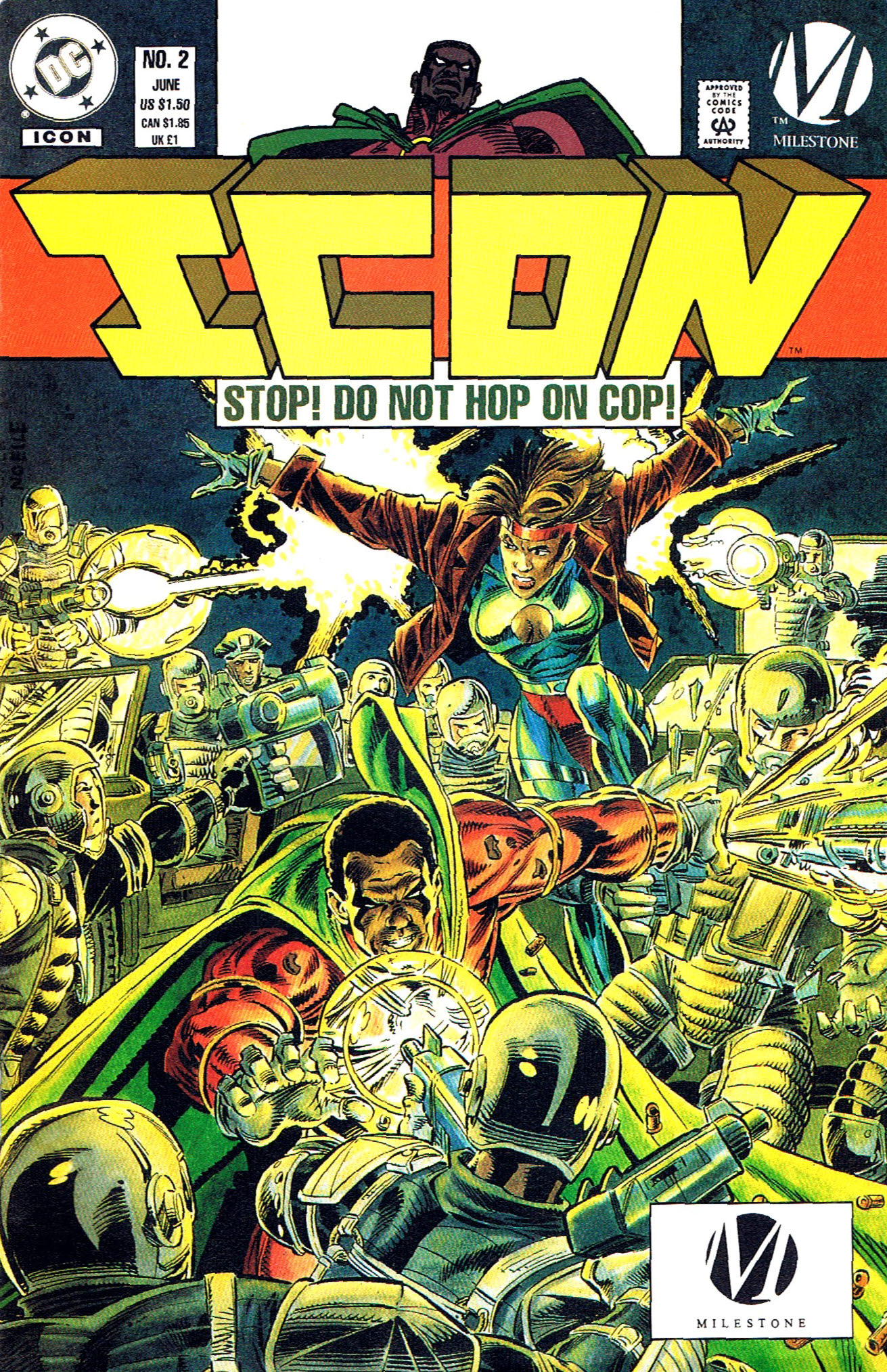Read online Icon comic -  Issue #2 - 1