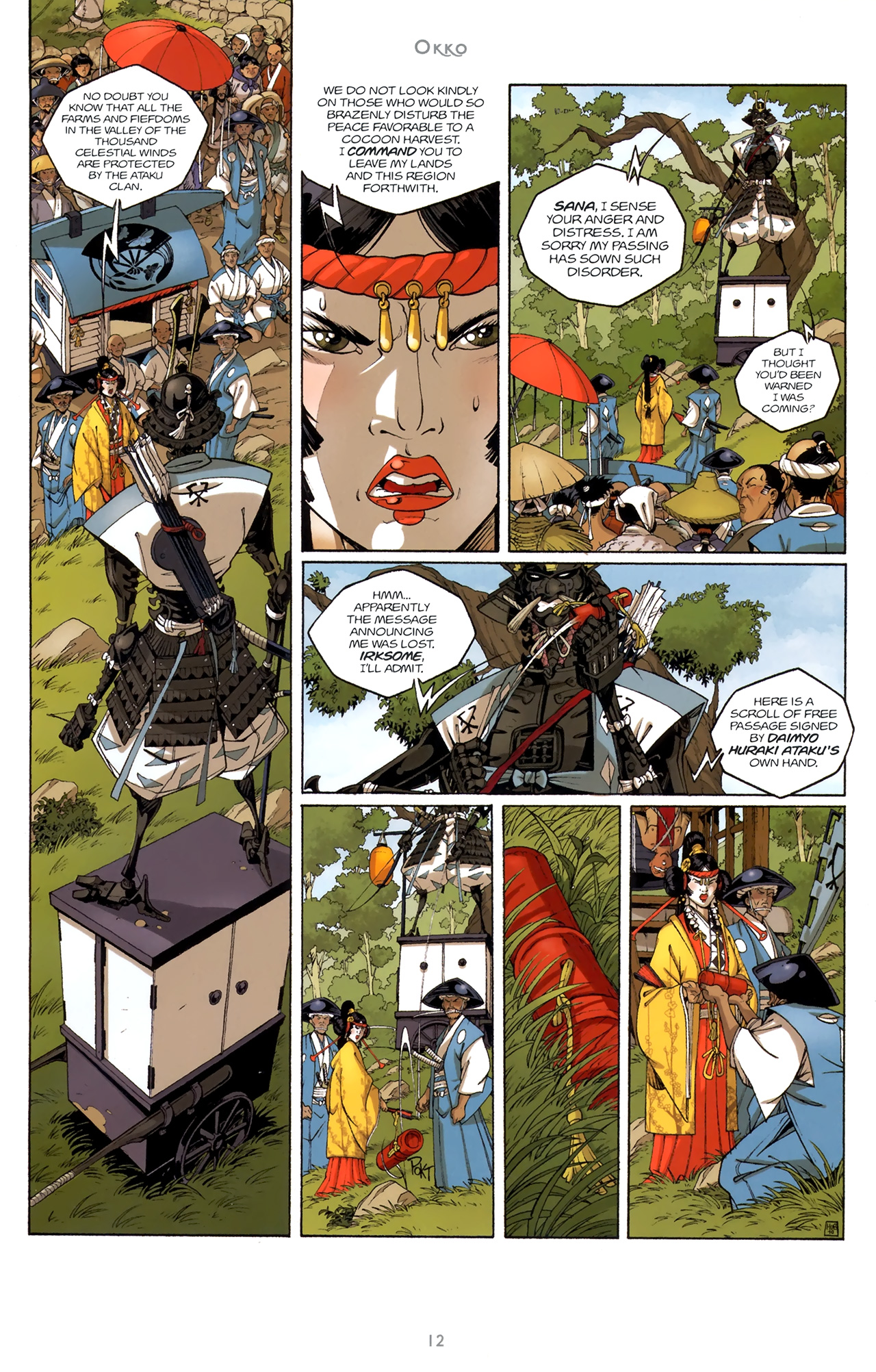 Read online Okko: The Cycle of Air comic -  Issue #3 - 12