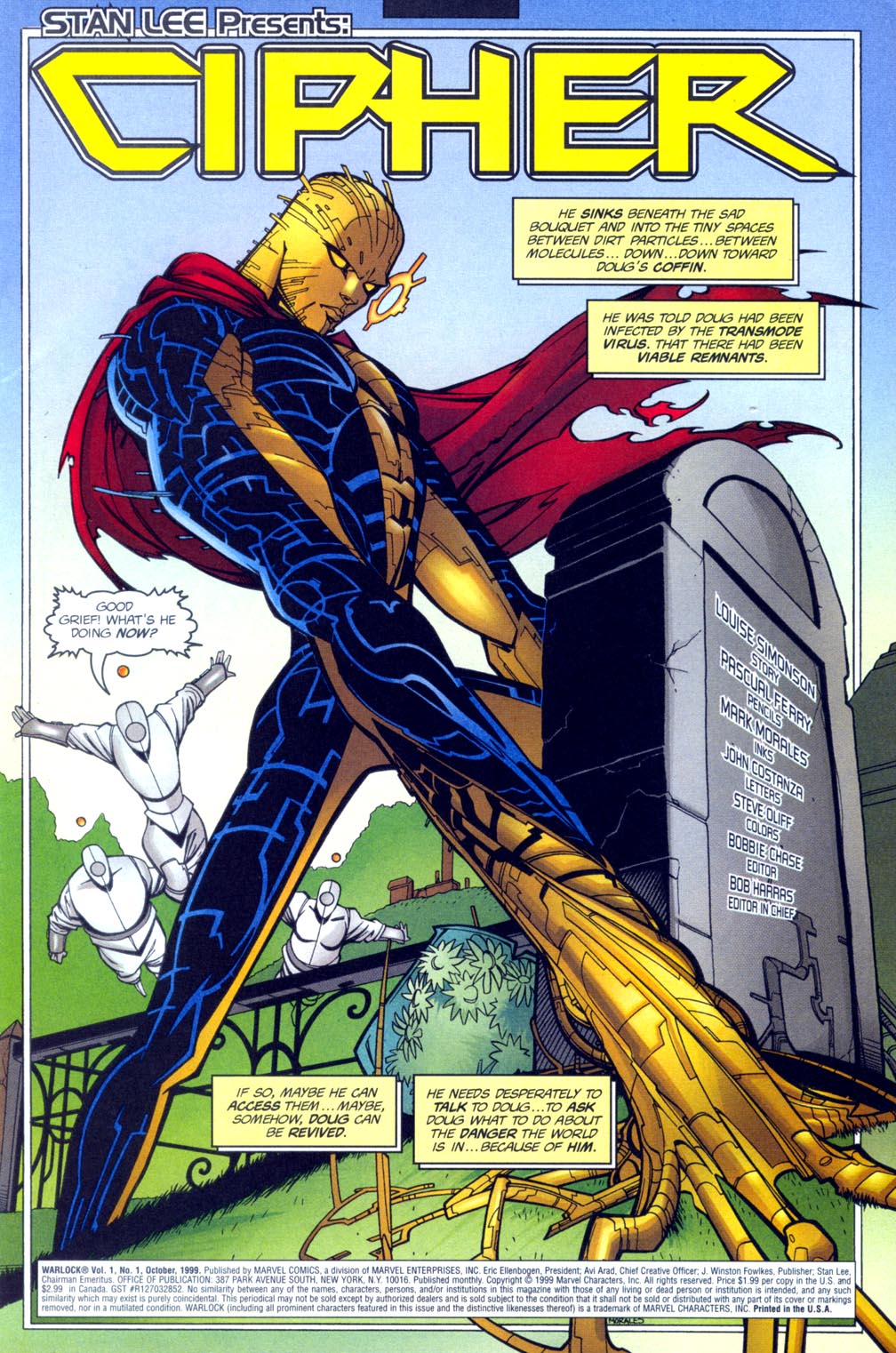Read online Warlock (1999) comic -  Issue #1 - 6