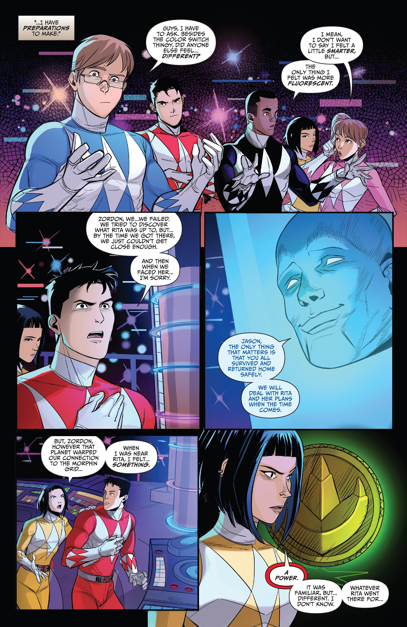 Read online Saban's Go Go Power Rangers comic -  Issue #16 - 18