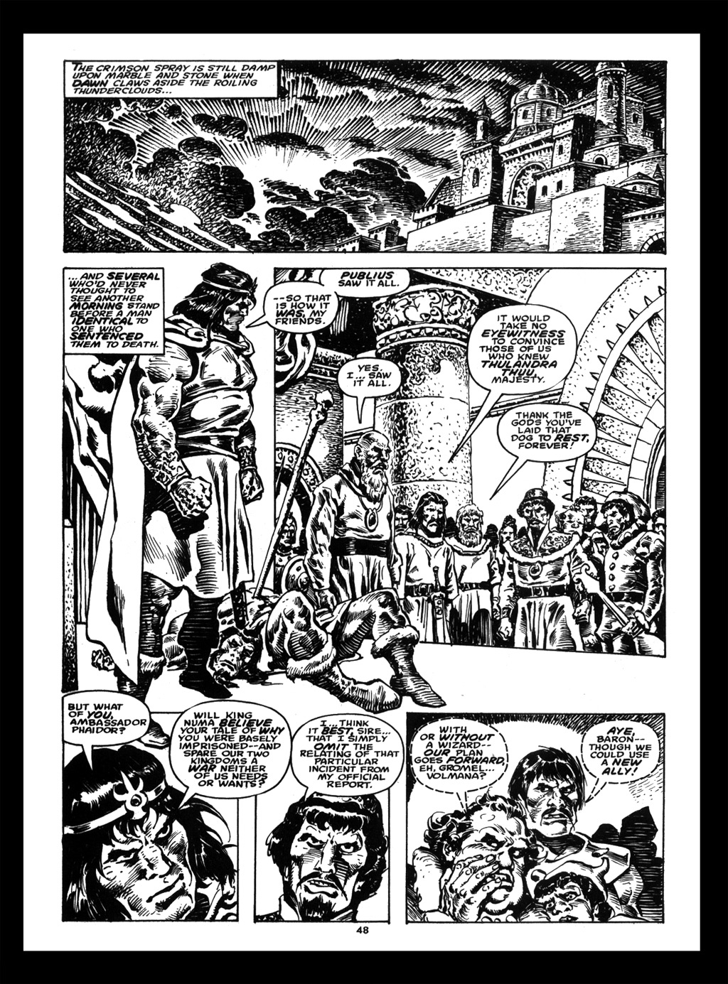 Read online The Savage Sword Of Conan comic -  Issue #214 - 47