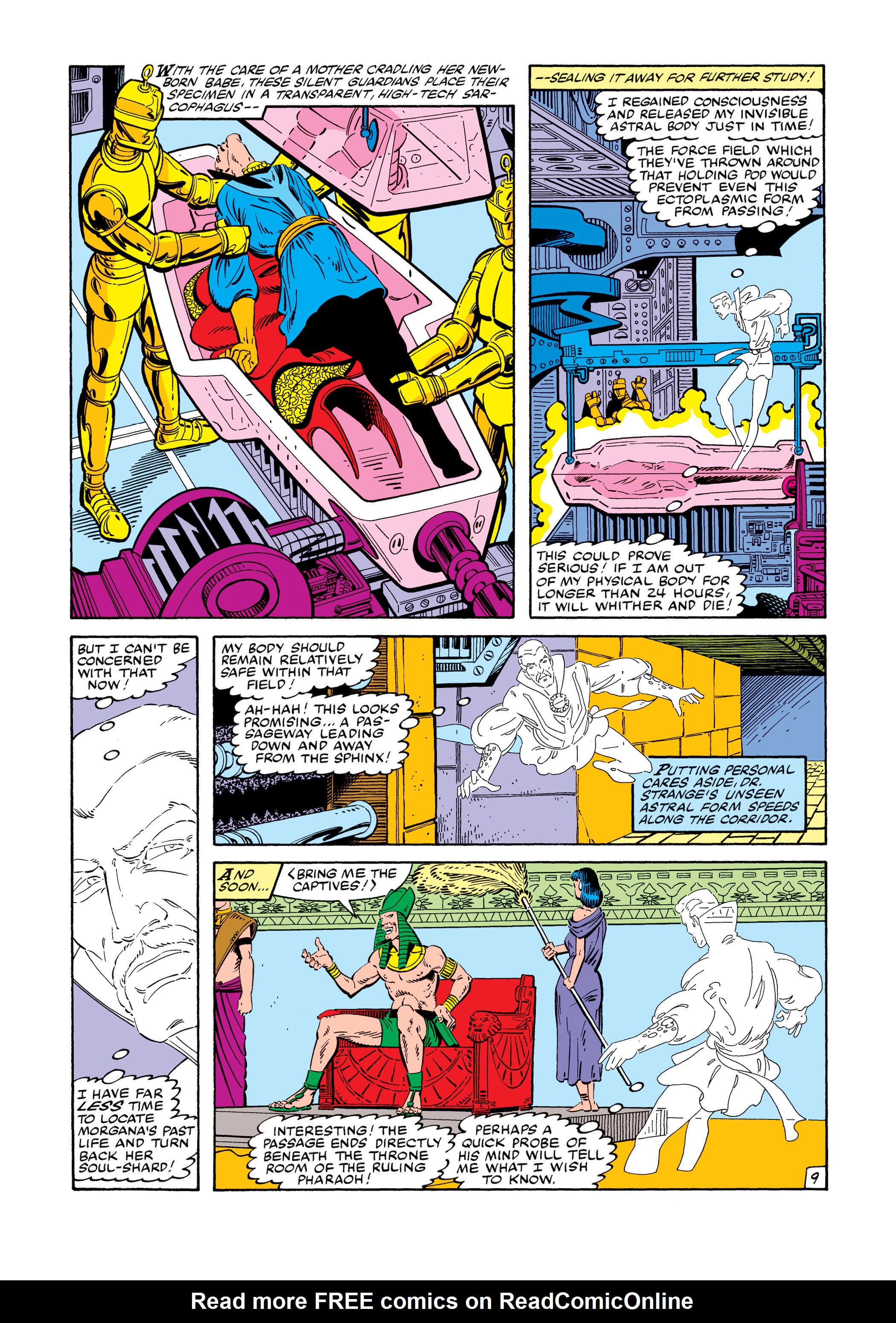 Read online Marvel Masterworks: Doctor Strange comic -  Issue # TPB 9 (Part 2) - 56