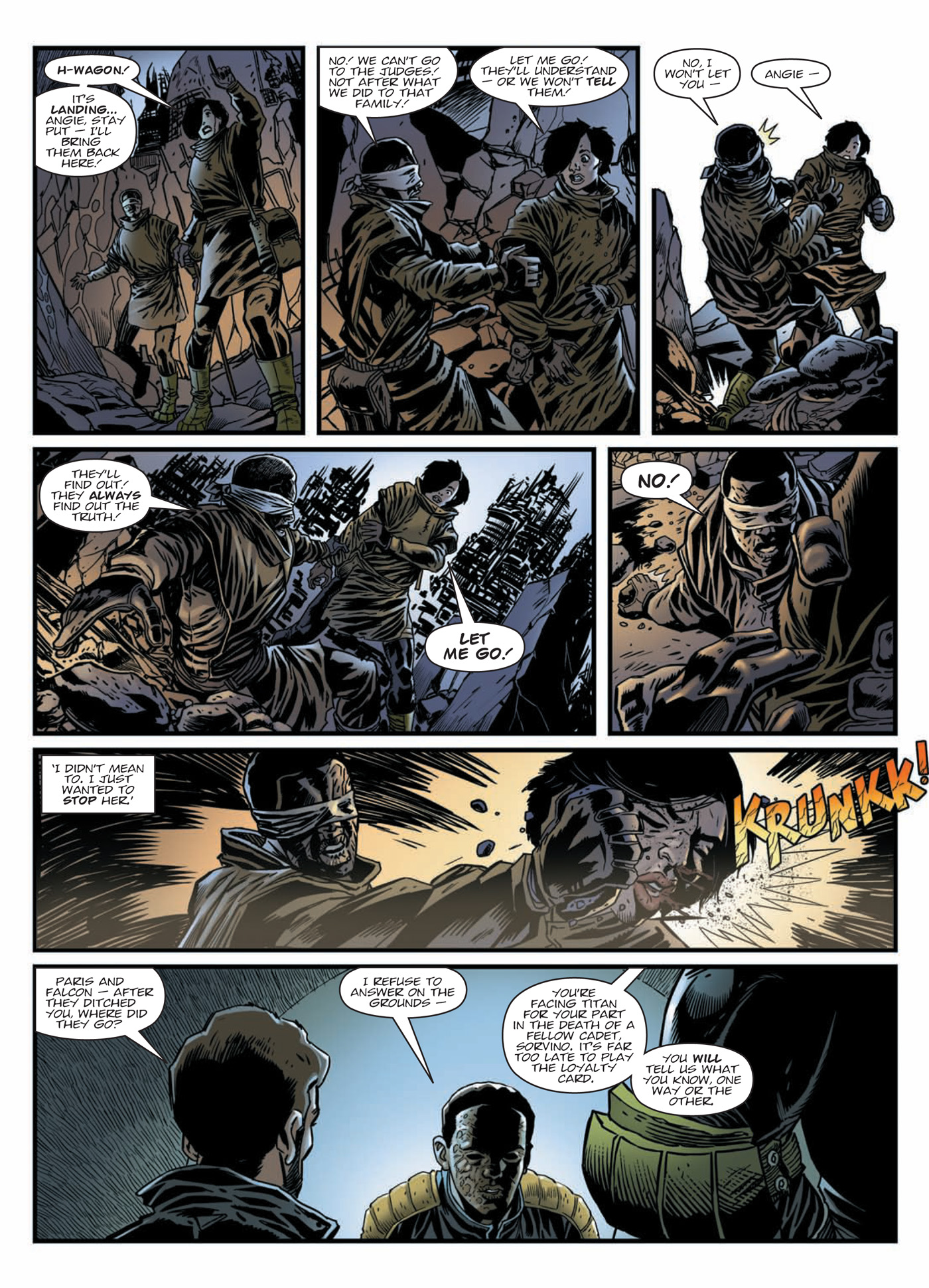 Read online Judge Dredd: Day of Chaos: Fallout comic -  Issue # TPB (Part 2) - 50