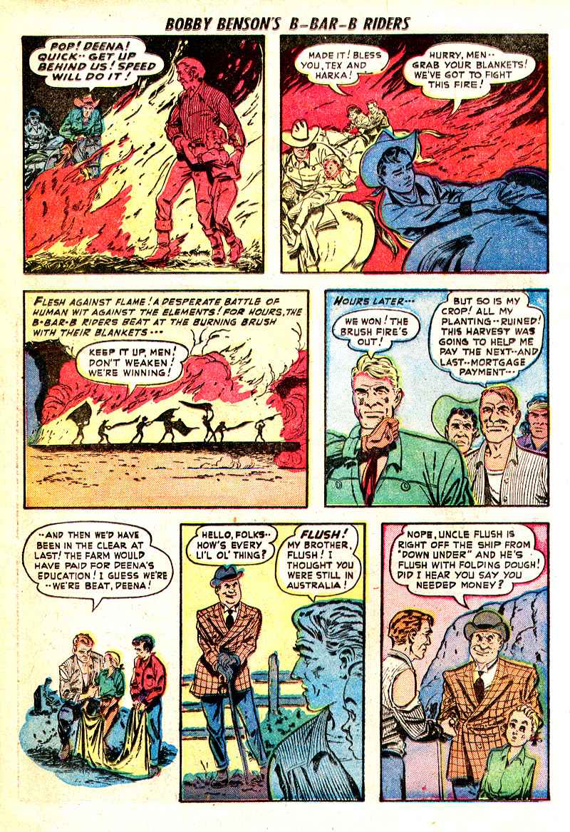 Read online Bobby Benson's B-Bar-B Riders comic -  Issue #7 - 4