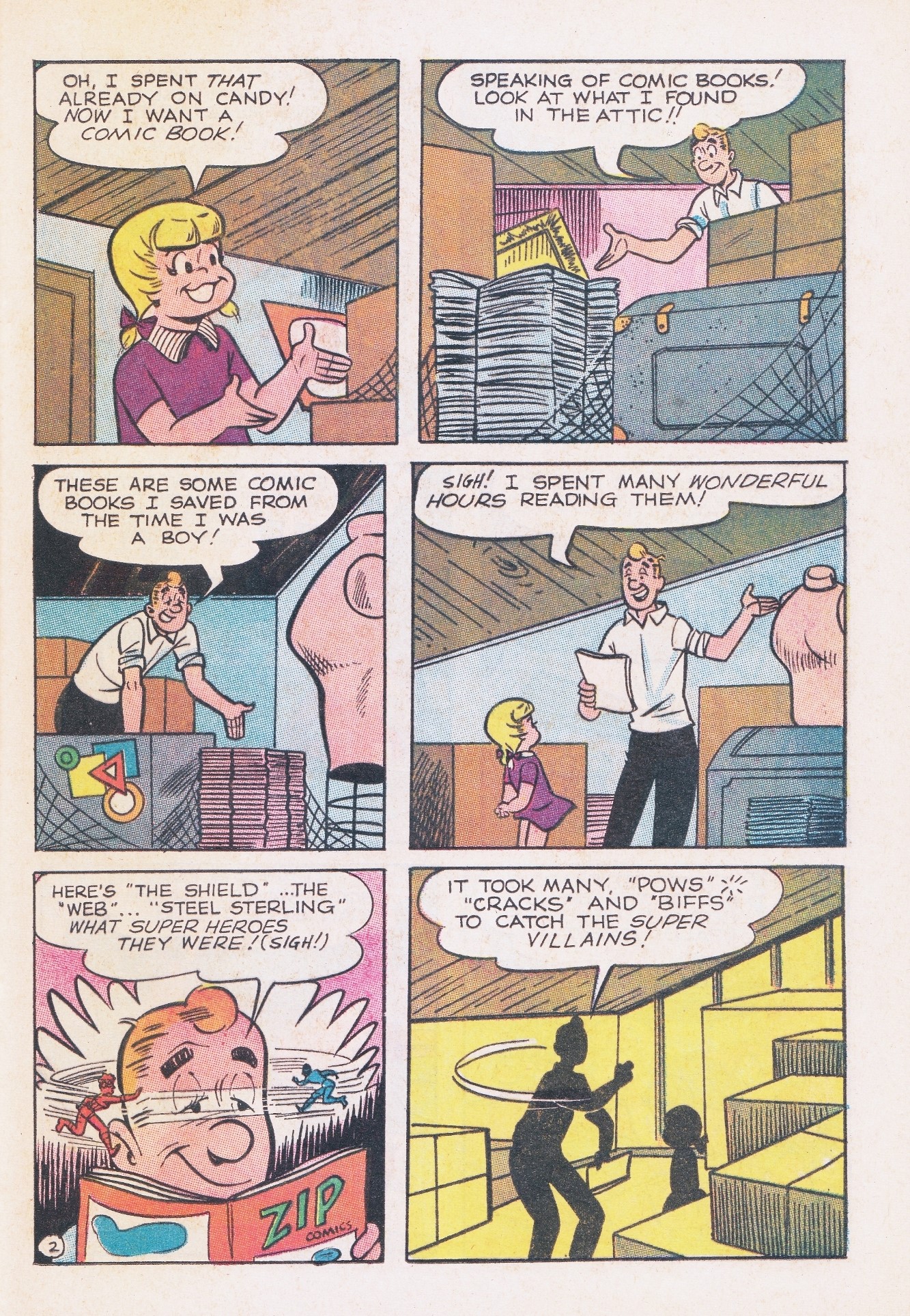 Read online Pep Comics comic -  Issue #197 - 21