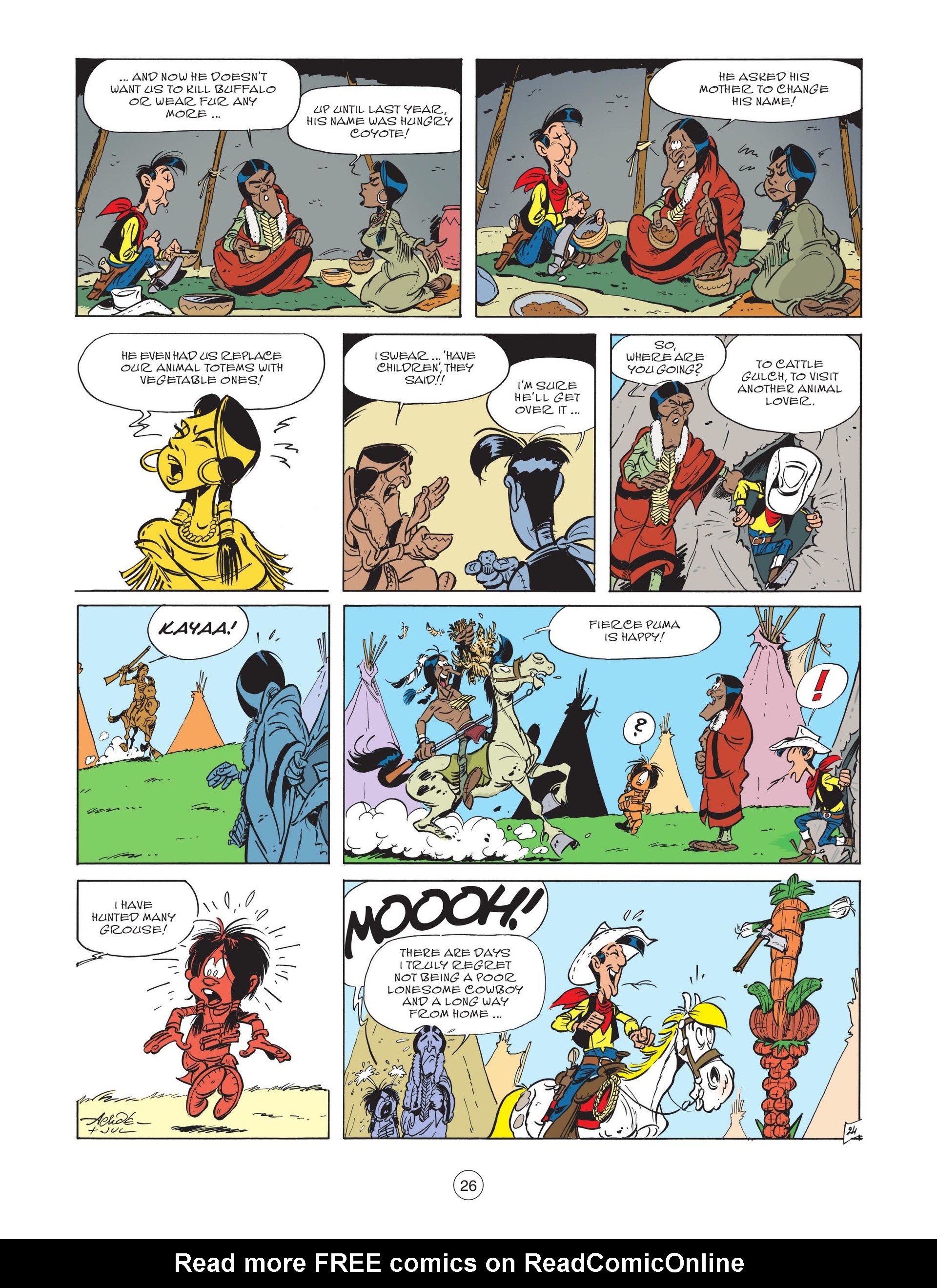 Read online A Lucky Luke Adventure comic -  Issue #82 - 28