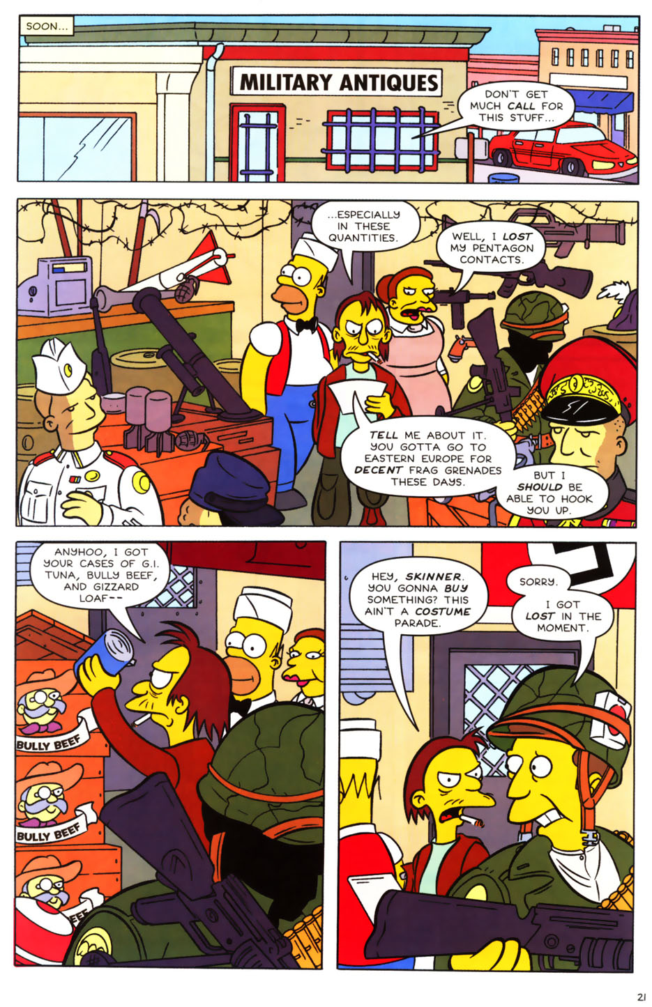 Read online Simpsons Comics comic -  Issue #92 - 22