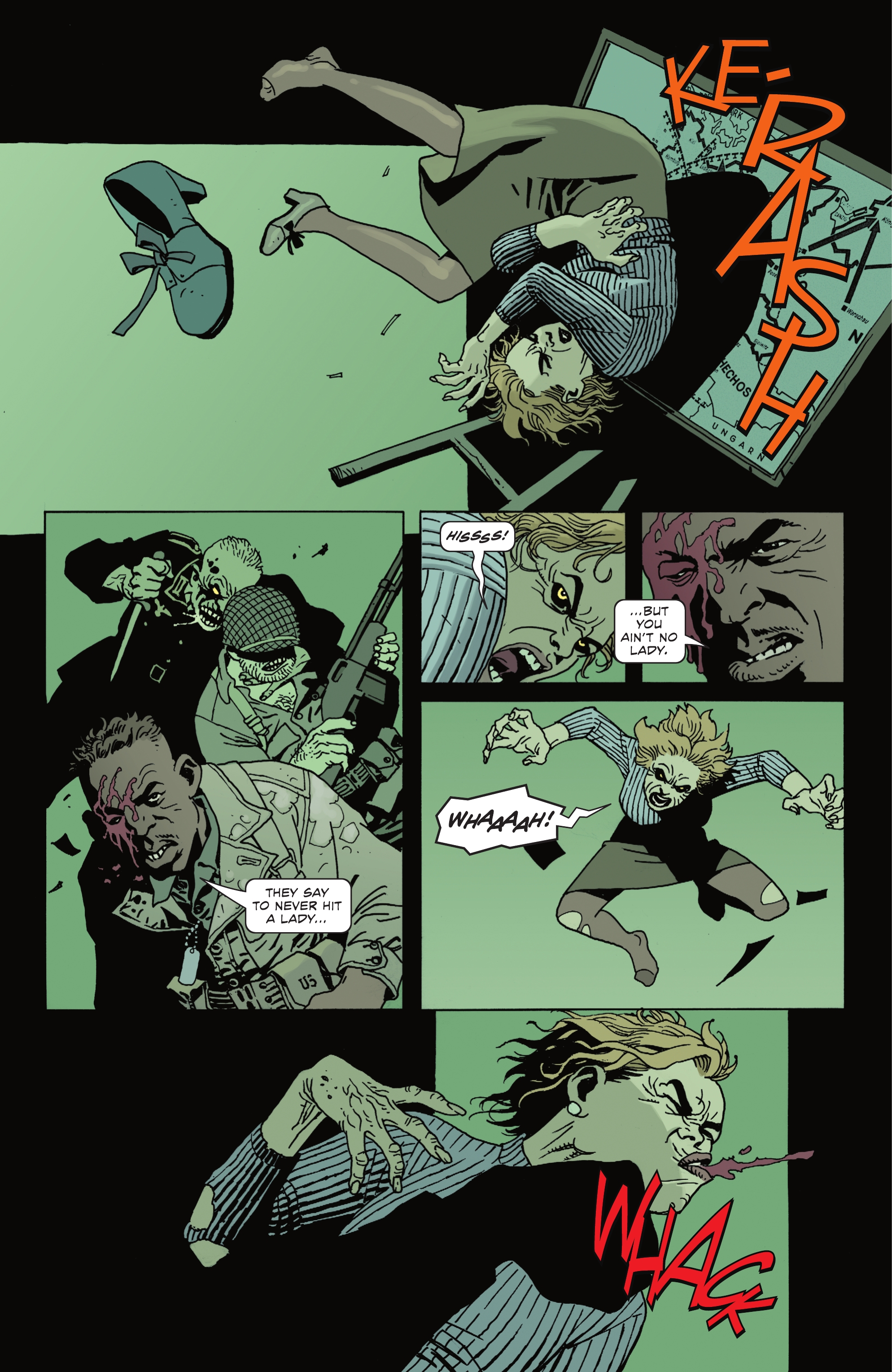Read online DC Horror Presents: Sgt. Rock vs. The Army of the Dead comic -  Issue #5 - 21