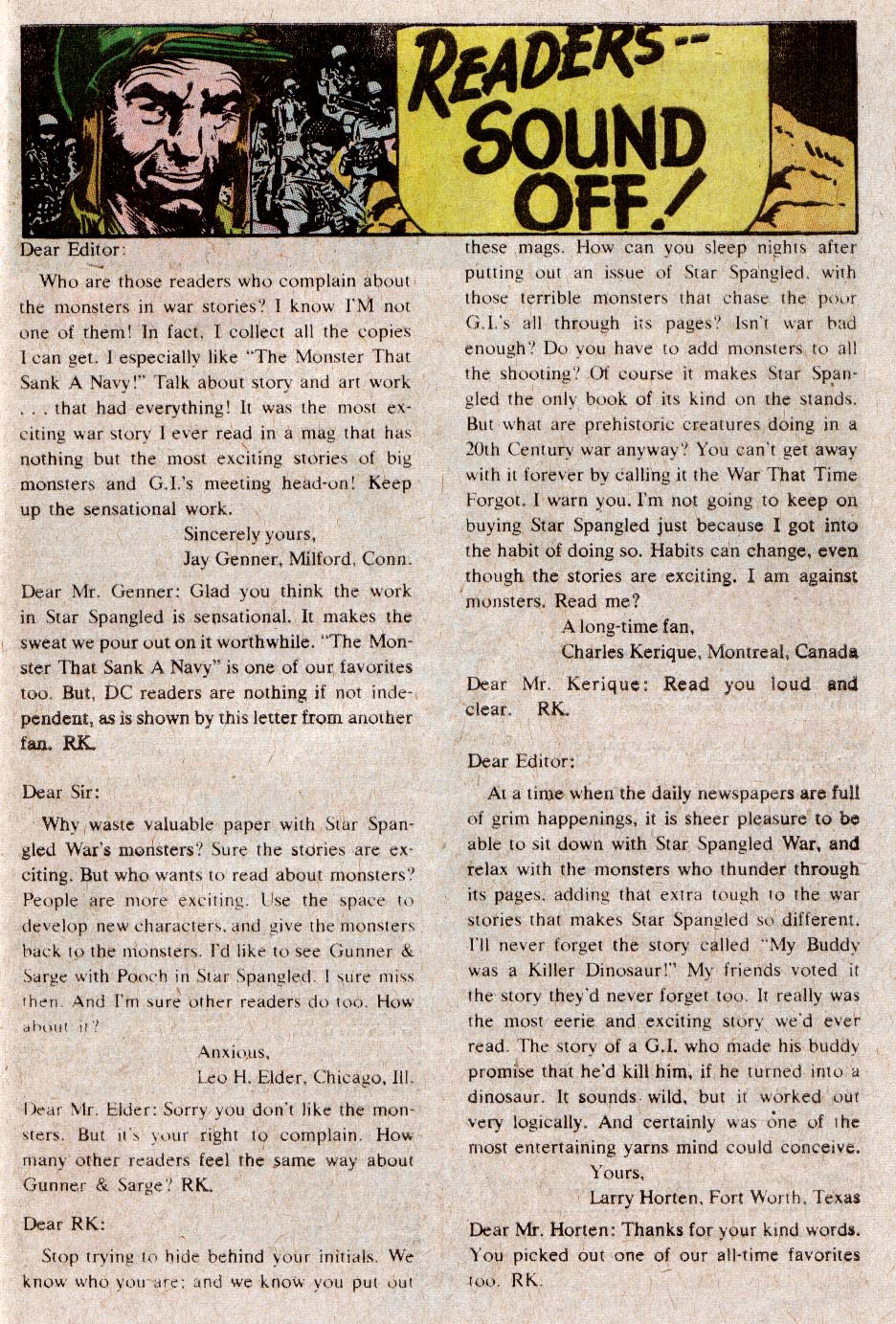 Read online Star Spangled War Stories (1952) comic -  Issue #131 - 30