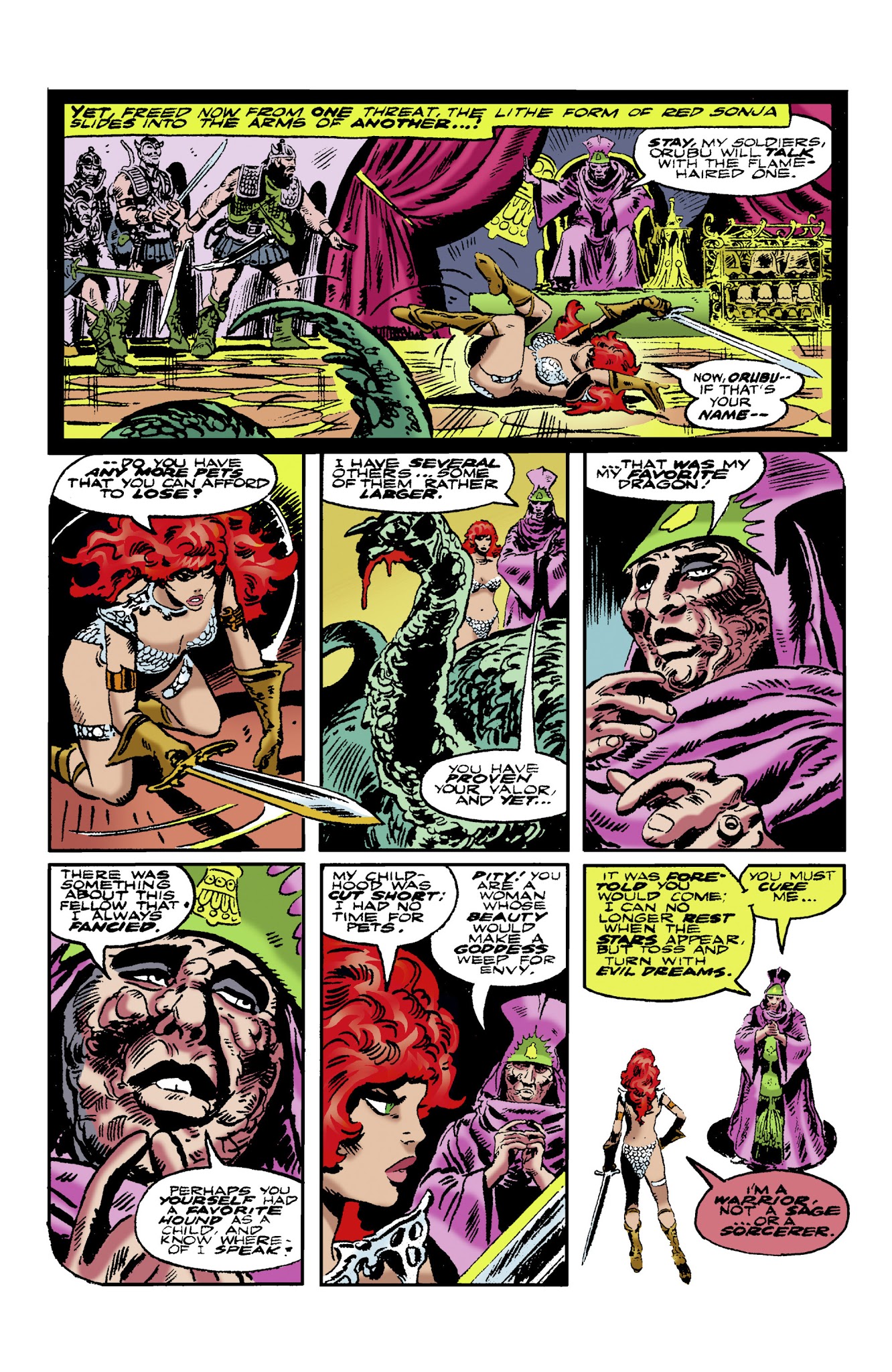 Read online The Adventures of Red Sonja comic -  Issue # TPB 2 - 87