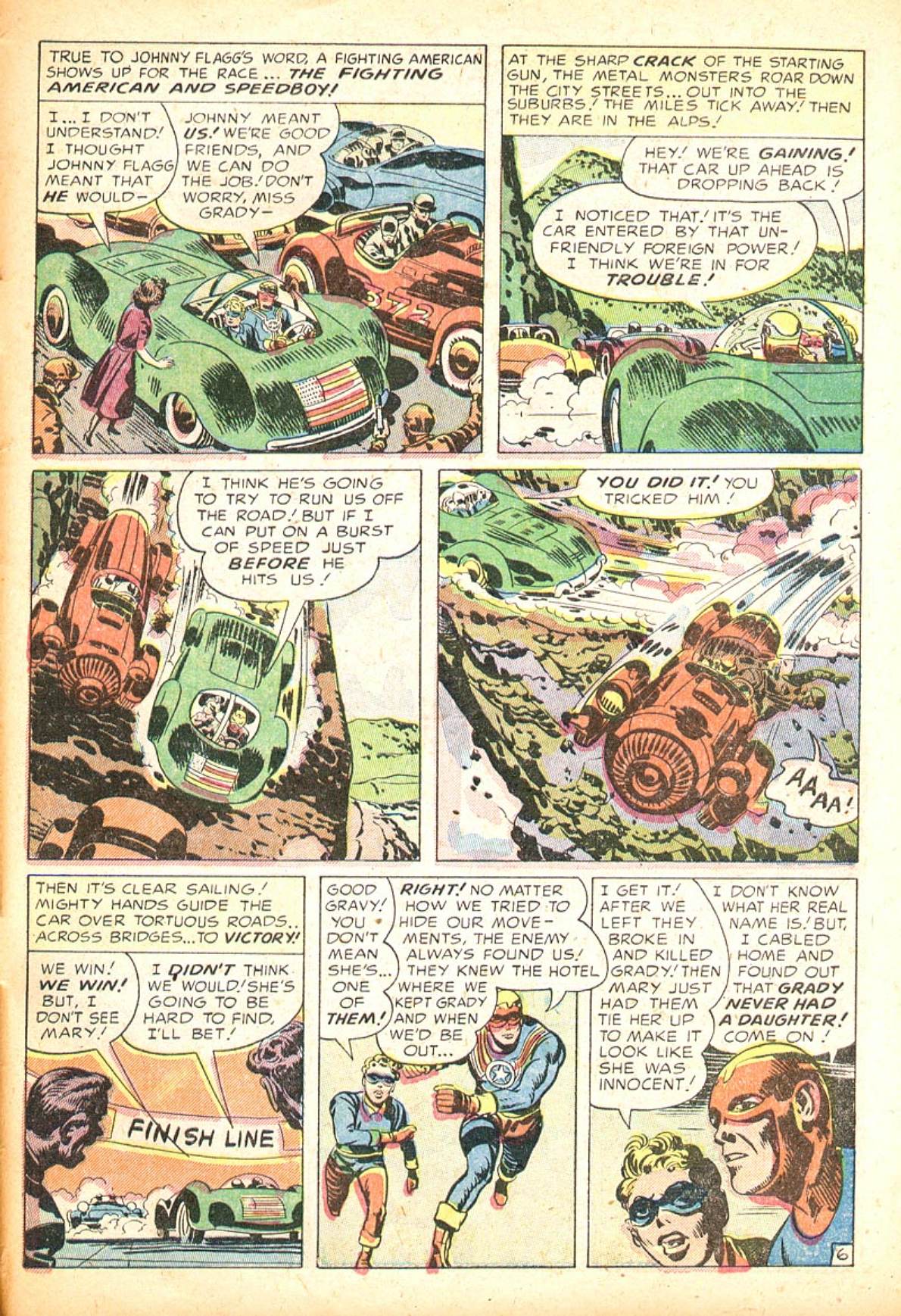 Read online Fighting American (1954) comic -  Issue #1 - 31